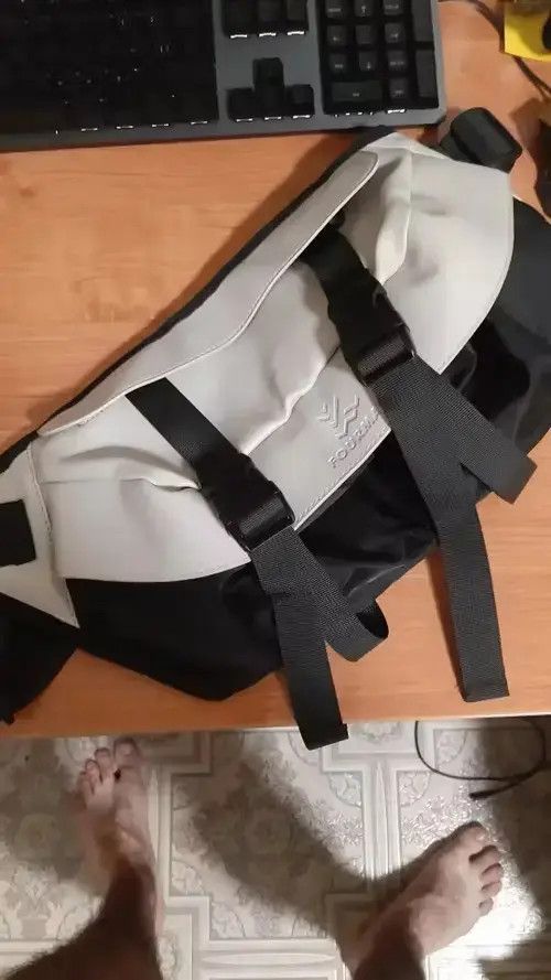 American Edition Bag Men's Crossbody Fashion Multilayer Chest Bag Size ONE SIZE - 4 Thumbnail