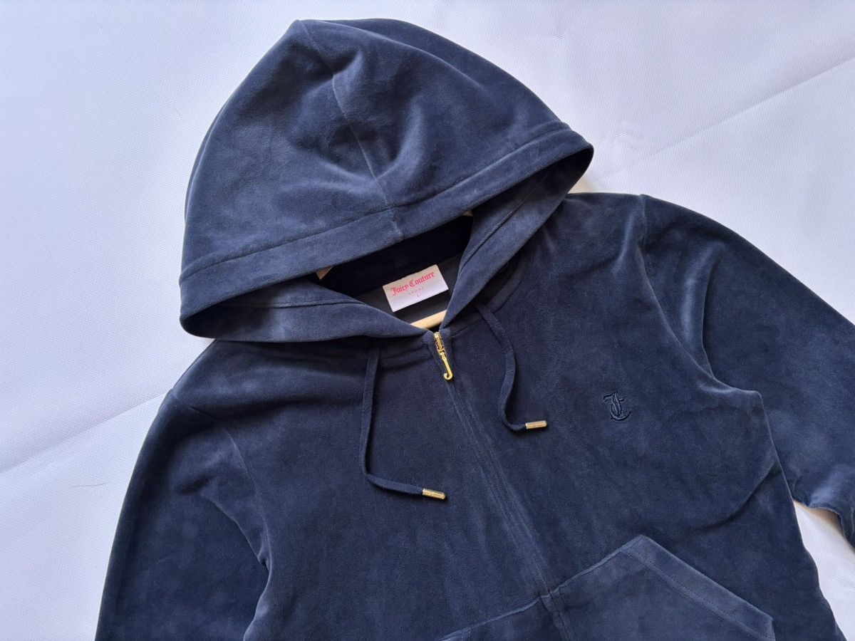 Juicy Couture Juicy Couture SPORT Velor Zip Hoodie L Size Size L / US 10 / IT 46 - 4 Thumbnail