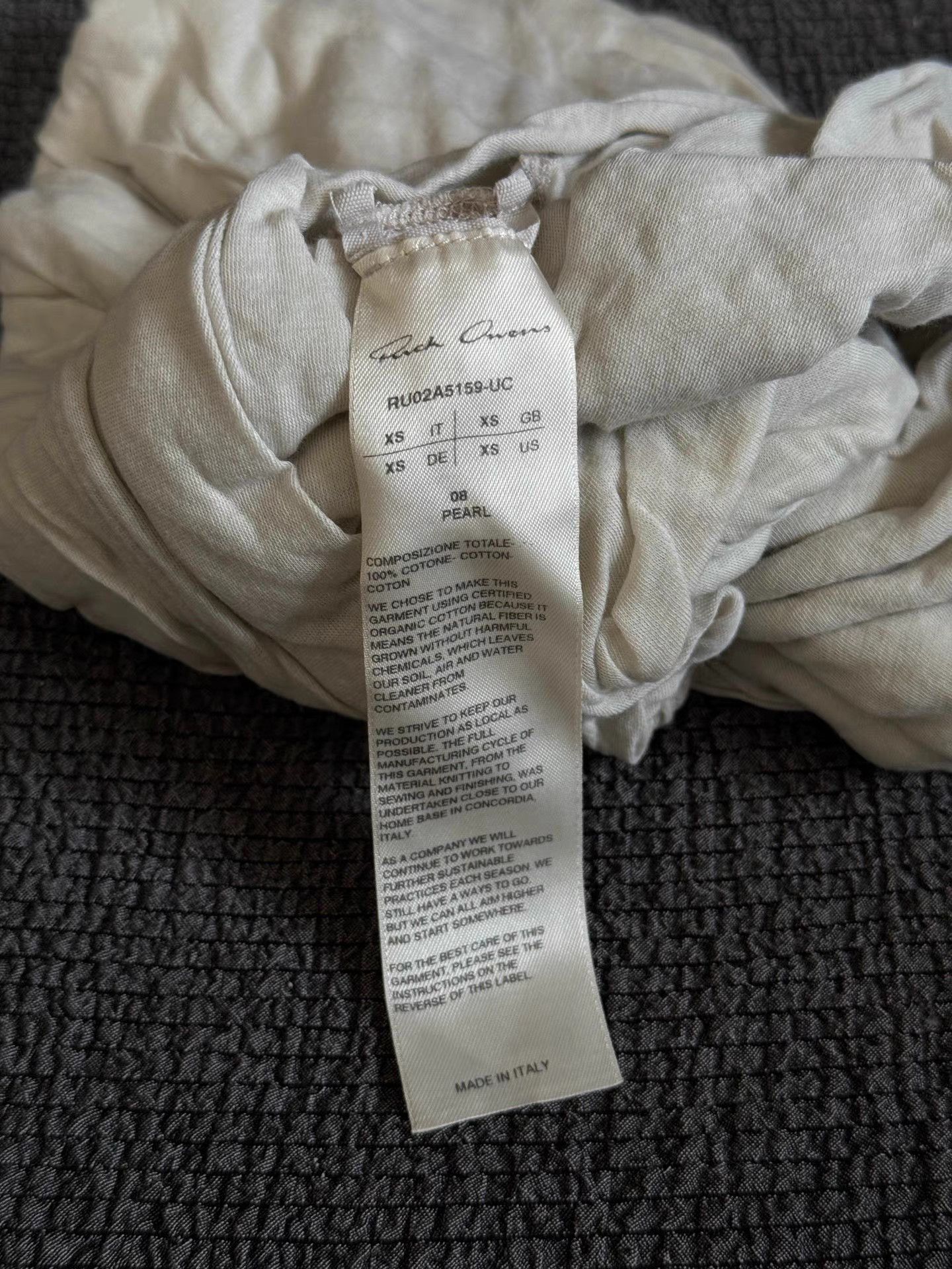 Rick Owens Rick Owens 21FW double-layer V-neck tank top Size US XS / EU 42 / 0 - 8 Thumbnail