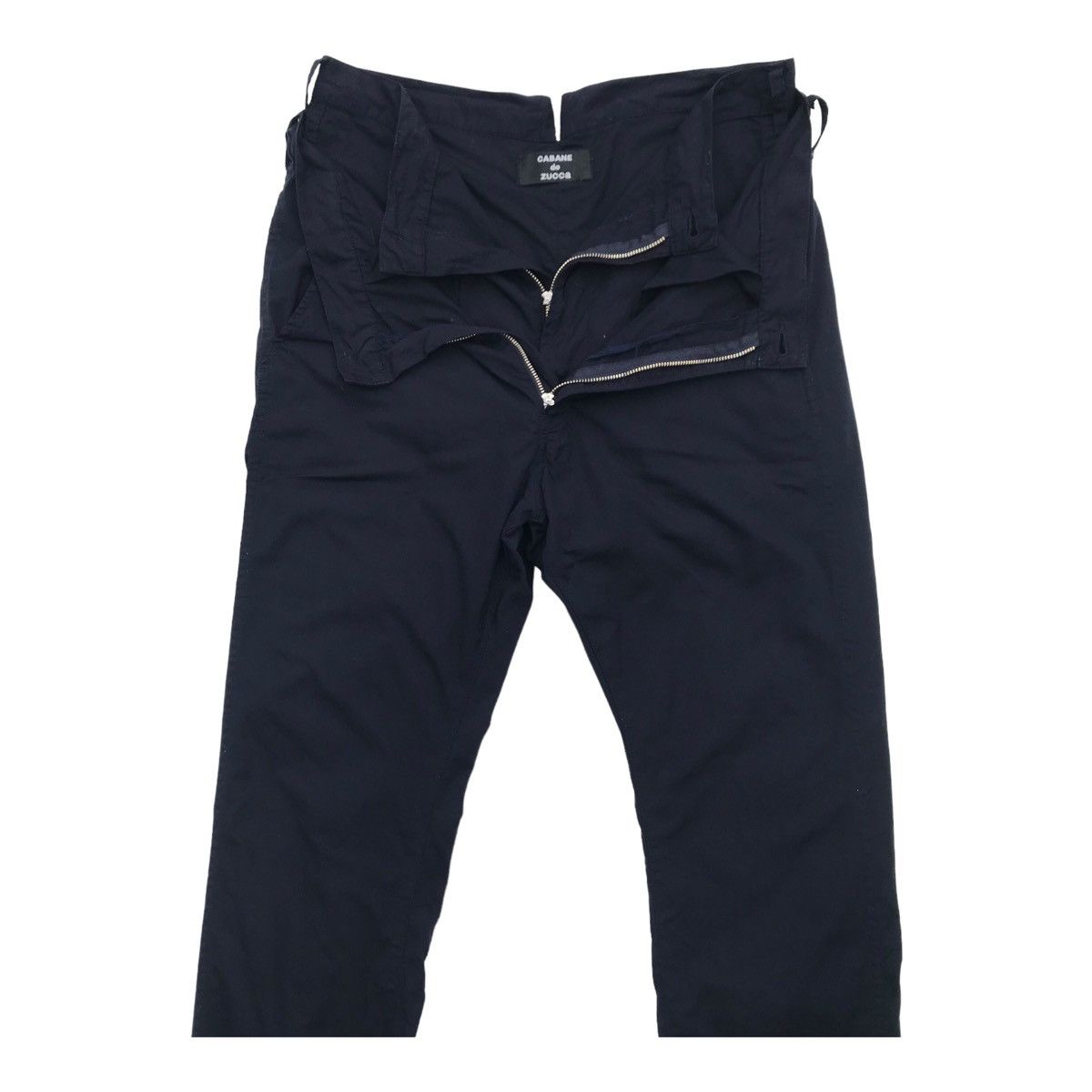 CABANE de ZUCCa Rare Cabane de Zucca Two Layers Casual Streetwear Pants Size US 32 / EU 48 - 10 Thumbnail