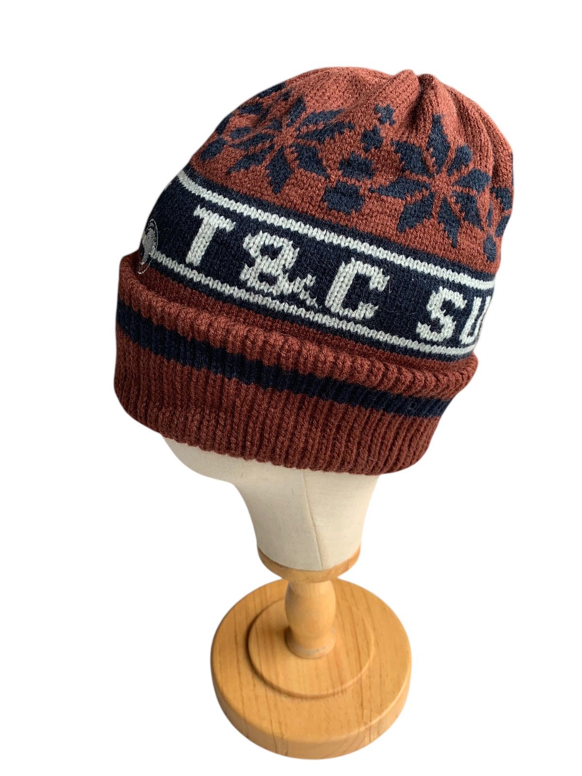 Japanese Brand × Kapital × Vintage Vintage Knitted T&C Surf Winter Sessions Beanie Hats Size ONE SIZE - 4 Thumbnail