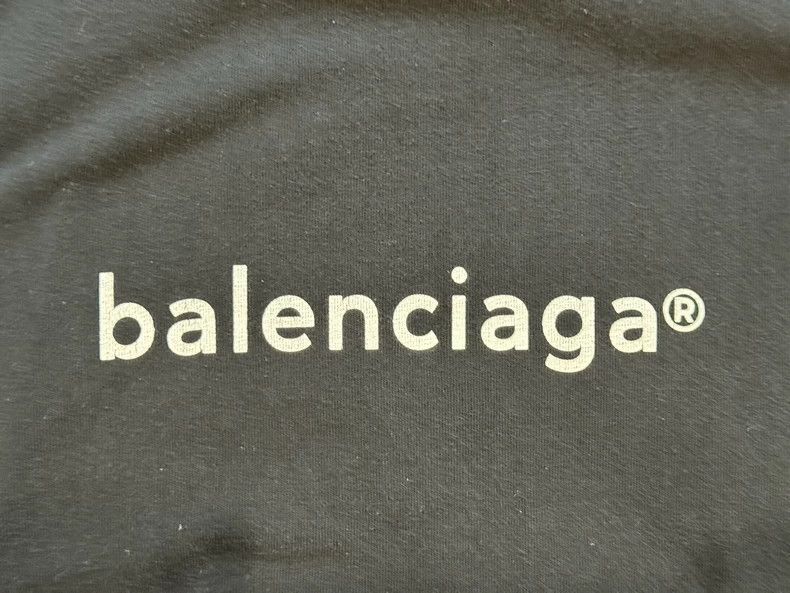 Balenciaga Balenciaga SS21 Letter Logo Printed Casual Short Sleeve T- Size US M / EU 48-50 / 2 - 3 Thumbnail