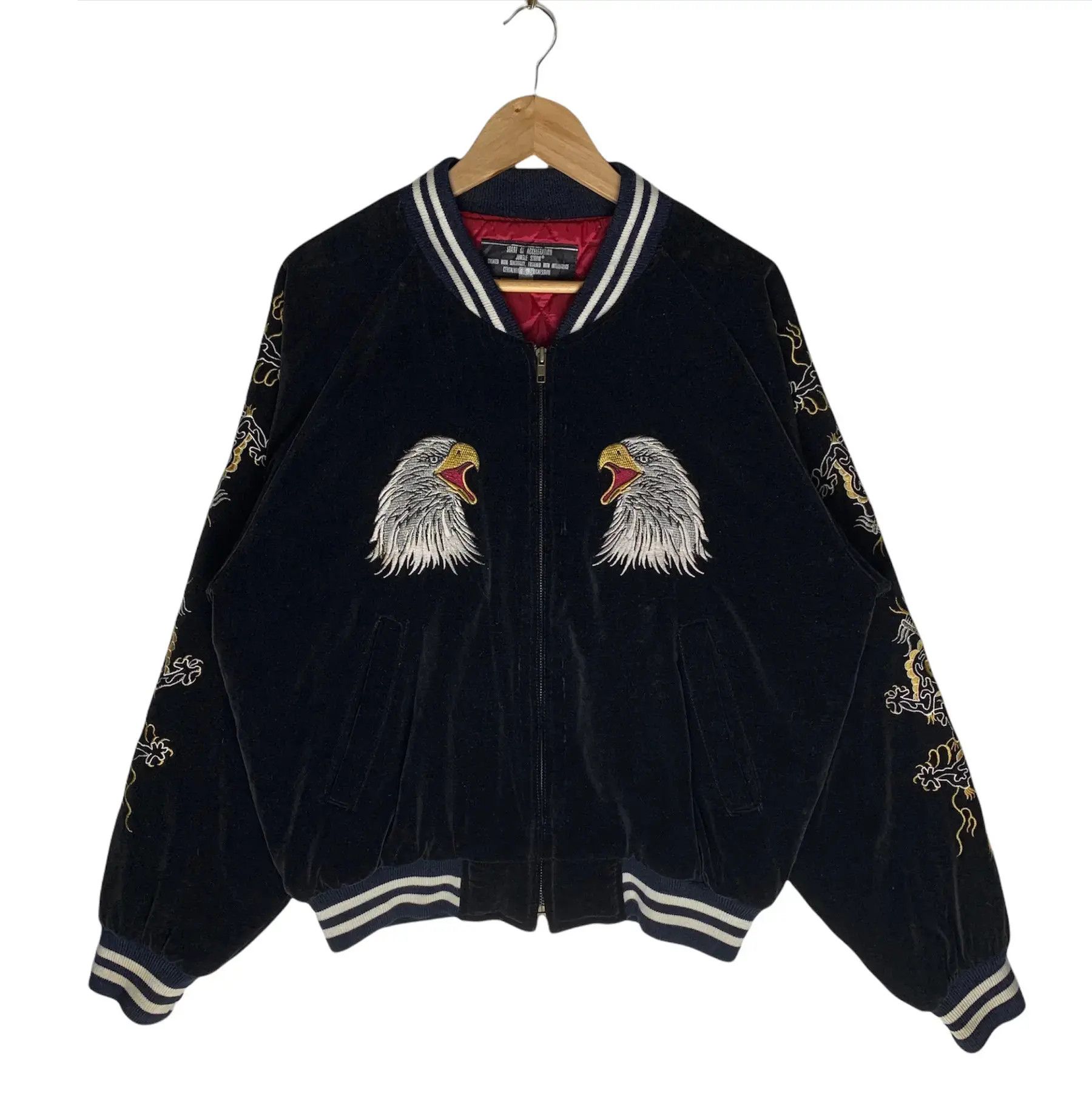 Japanese Brand Sukajan Embroided Size US L / EU 52-54 / 3 - 2 Thumbnail