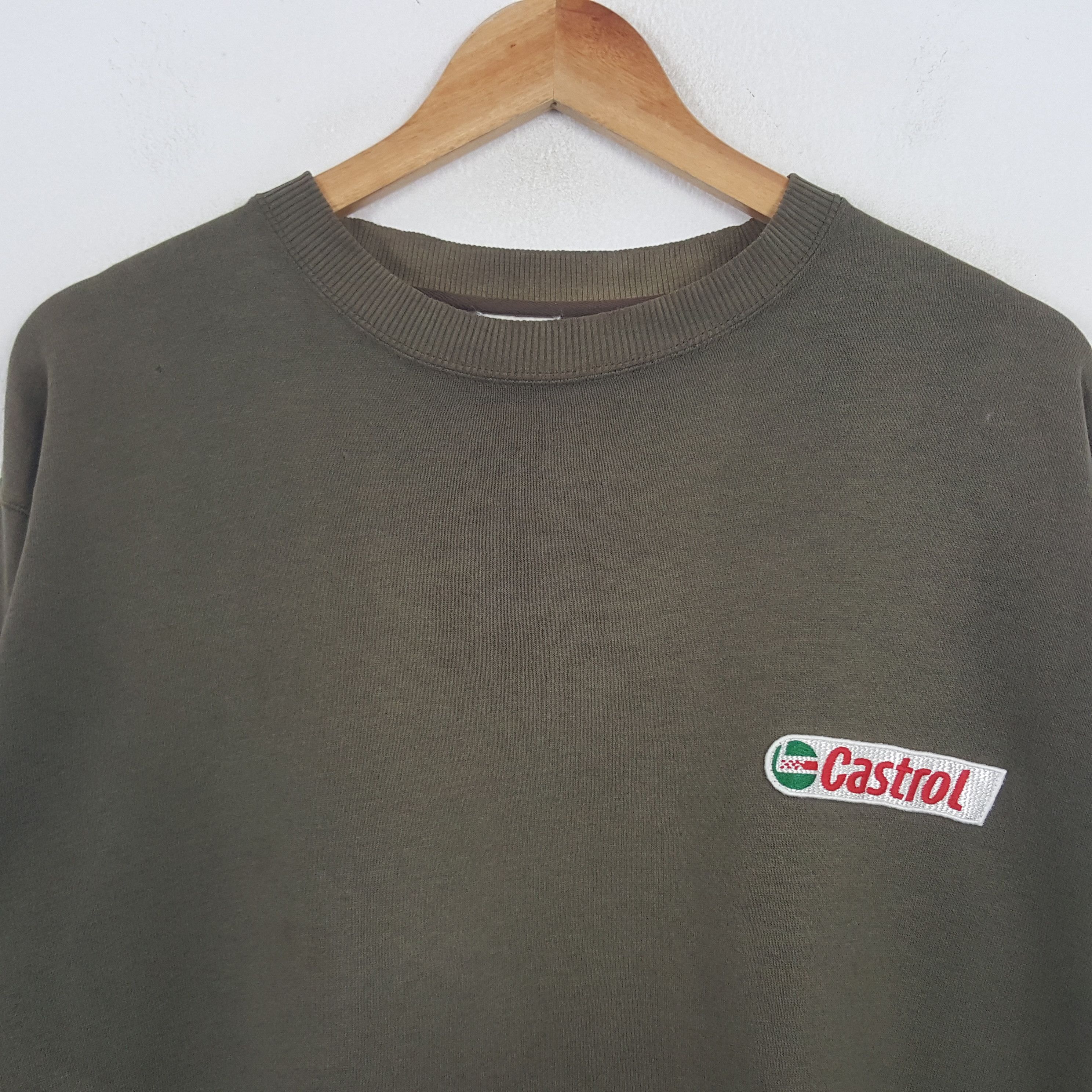 Petrol Industries × Vintage Vintage Castrol British Oil Company Promo Sweatshirt Size US L / EU 52-54 / 3 - 2 Thumbnail