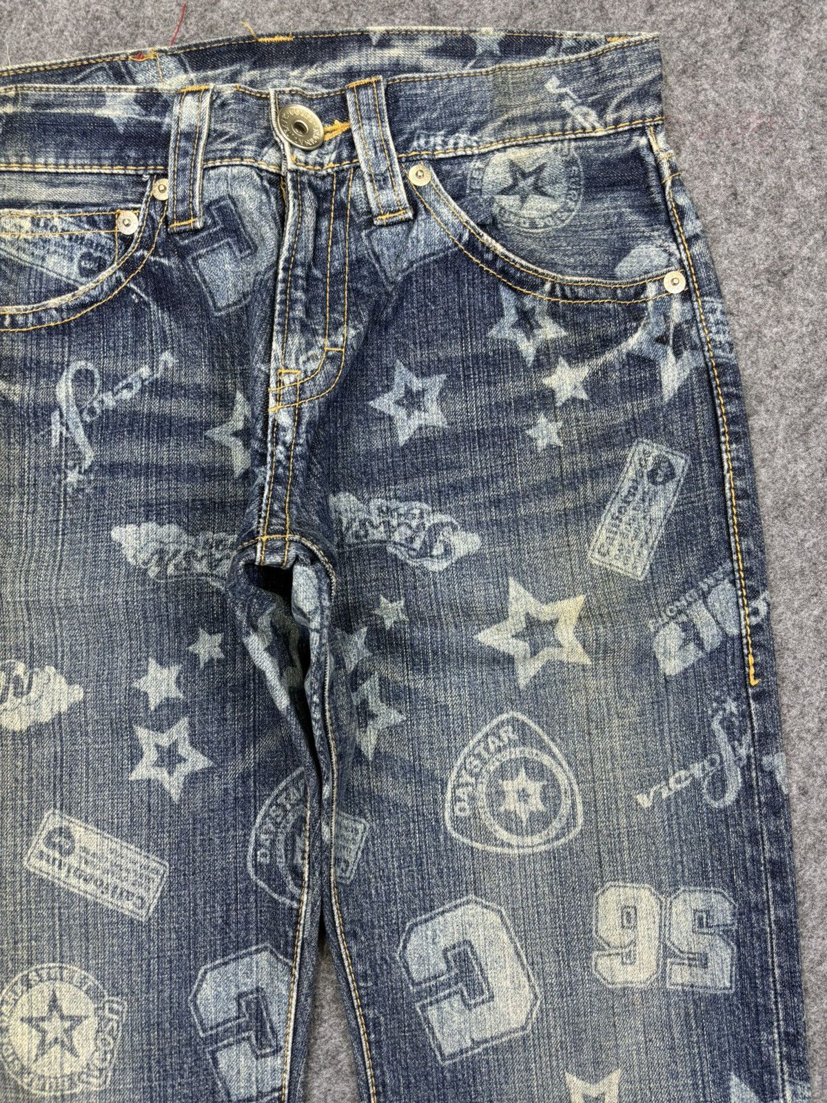 Japanese Brand CO&LU Japan Full Print Denim Hysteric Design Denim F749 Size US 30 / EU 46 - 5 Thumbnail
