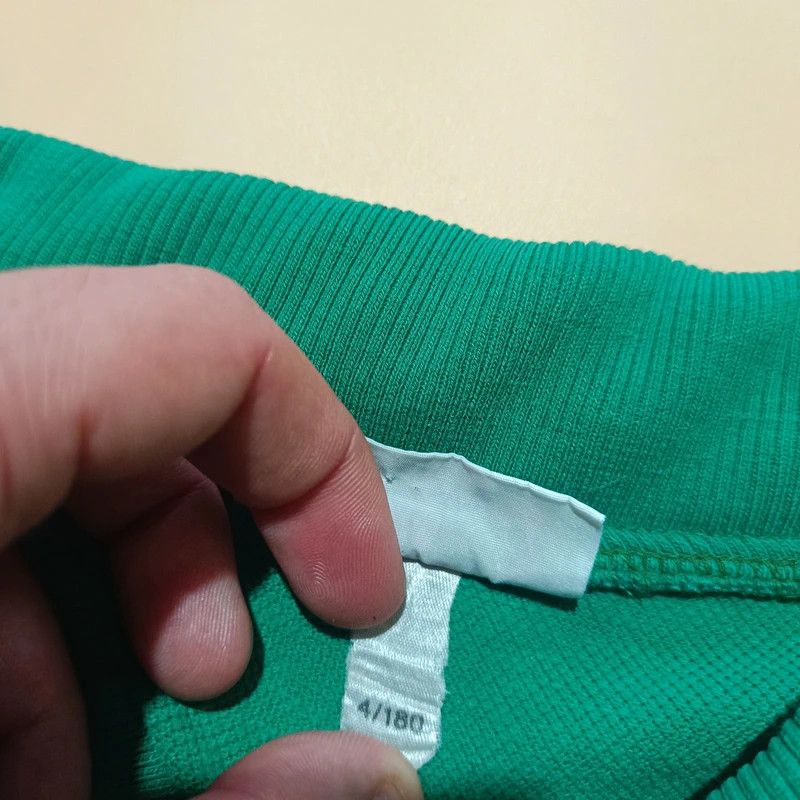 Lacoste Vintage 80s 90s Chemise Lacoste Club Green Zip Up Hoodie M Size US M / EU 48-50 / 2 - 8 Thumbnail