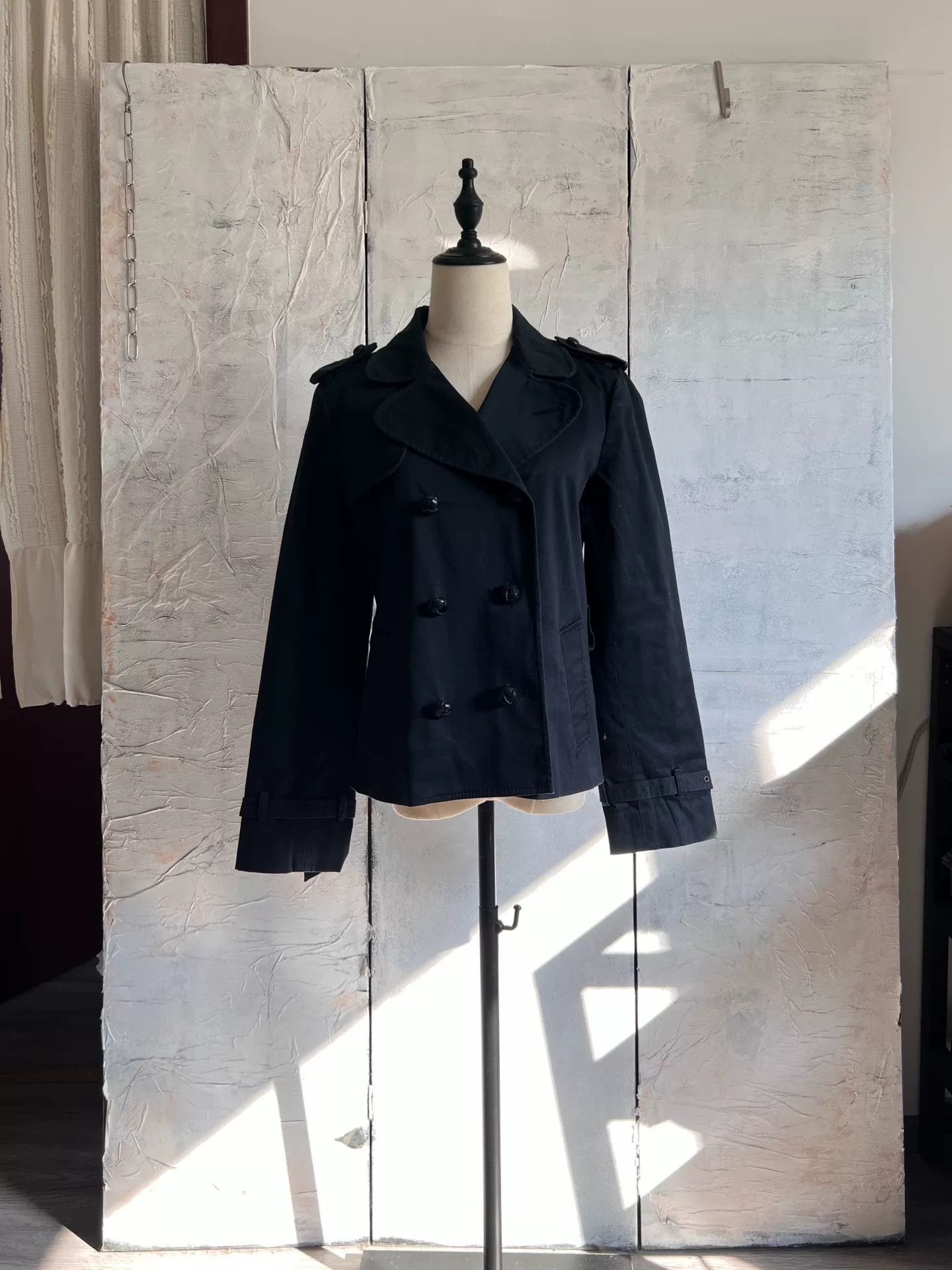 Moschino MOSCHINO Vintage Padded Double-Breasted Jacket Size US M / EU 48-50 / 2 - 1 Thumbnail