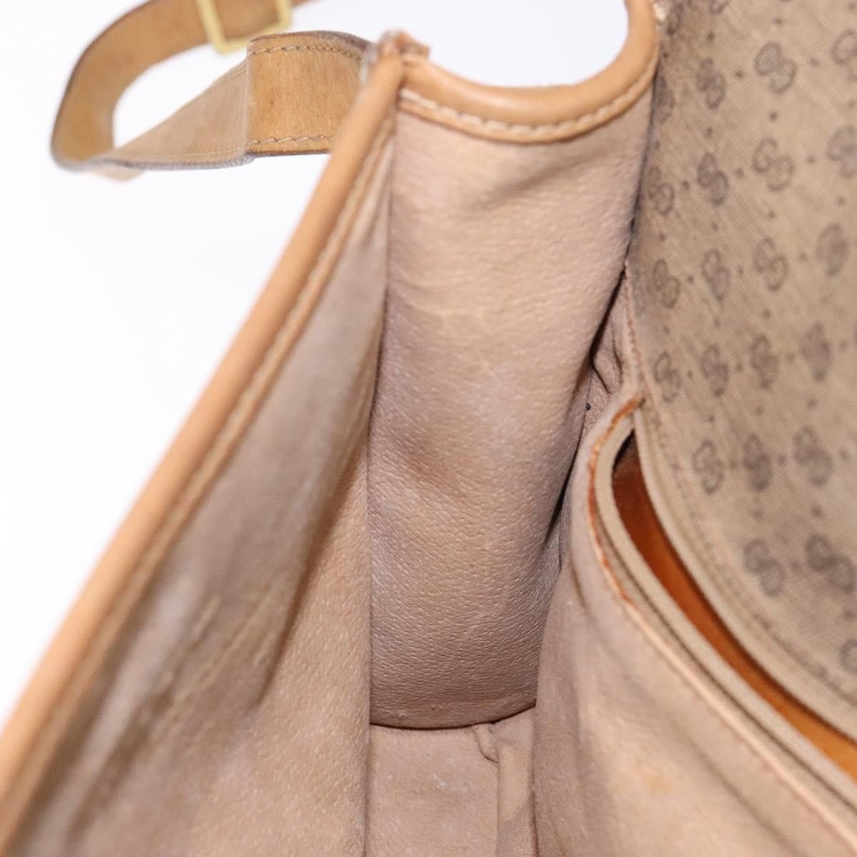 Gucci GUCCI Micro GG Supreme Shoulder Bag Pvc Beige Gold Size ONE SIZE - 21 Thumbnail