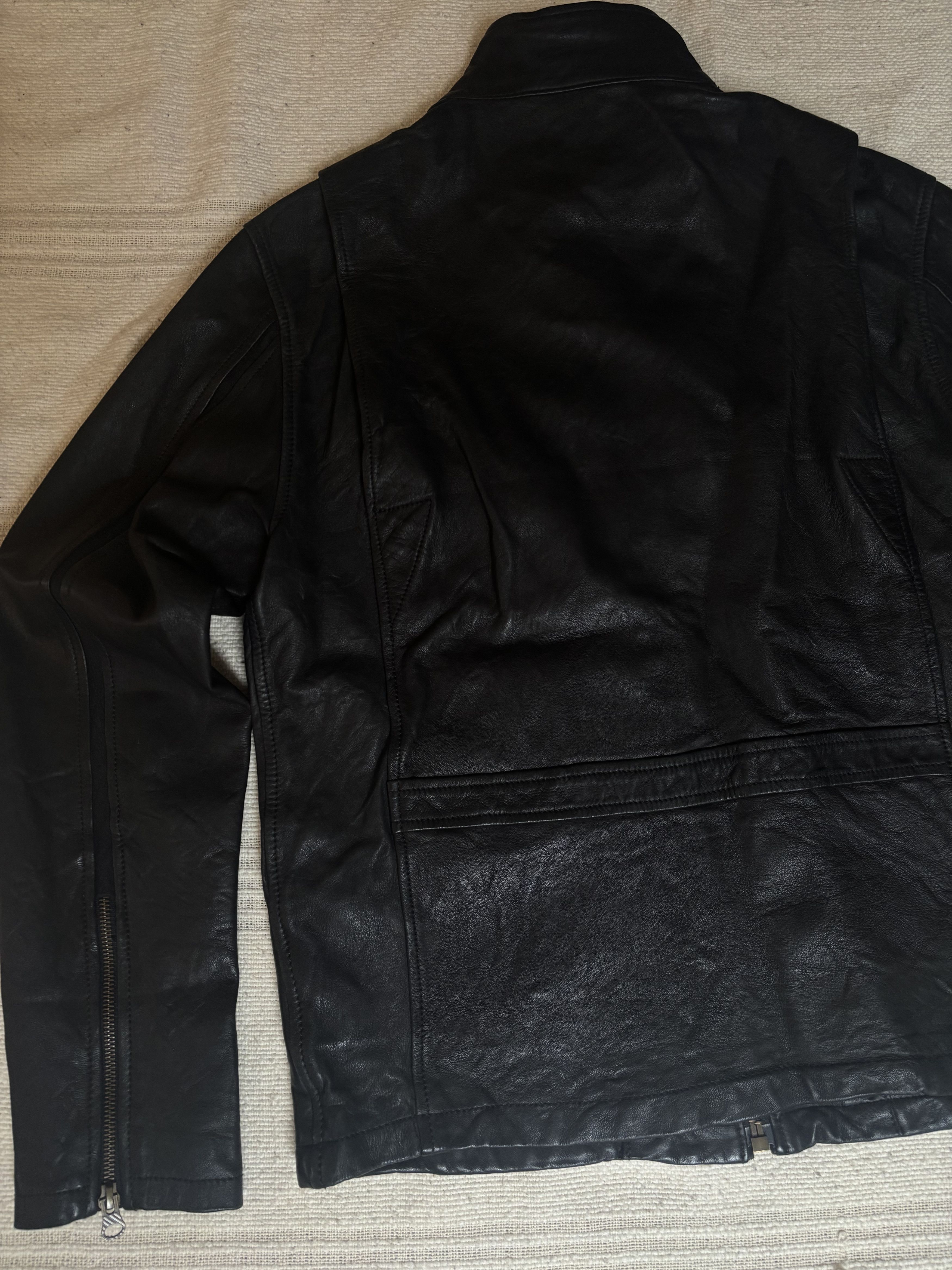 Billy Reid Lambskin Leather Jacket Size US M / EU 48-50 / 2 - 6 Thumbnail