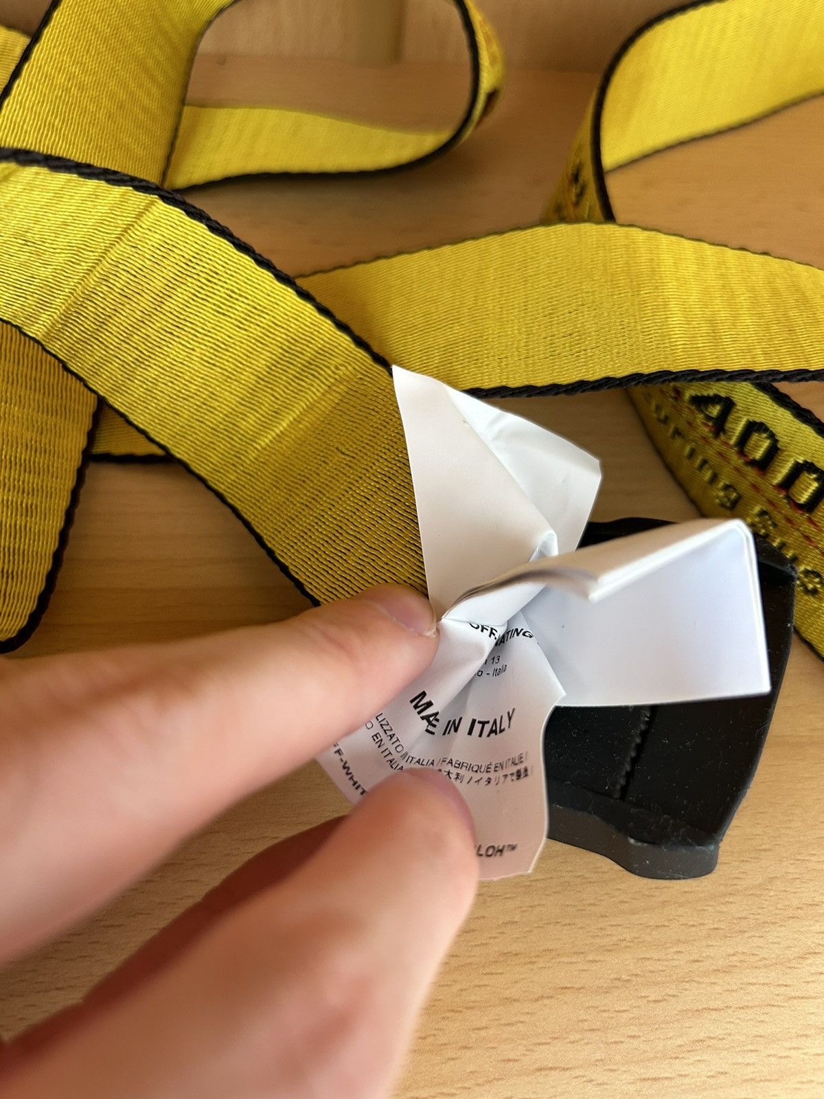 Off-White Off-white belt Size ONE SIZE - 6 Thumbnail