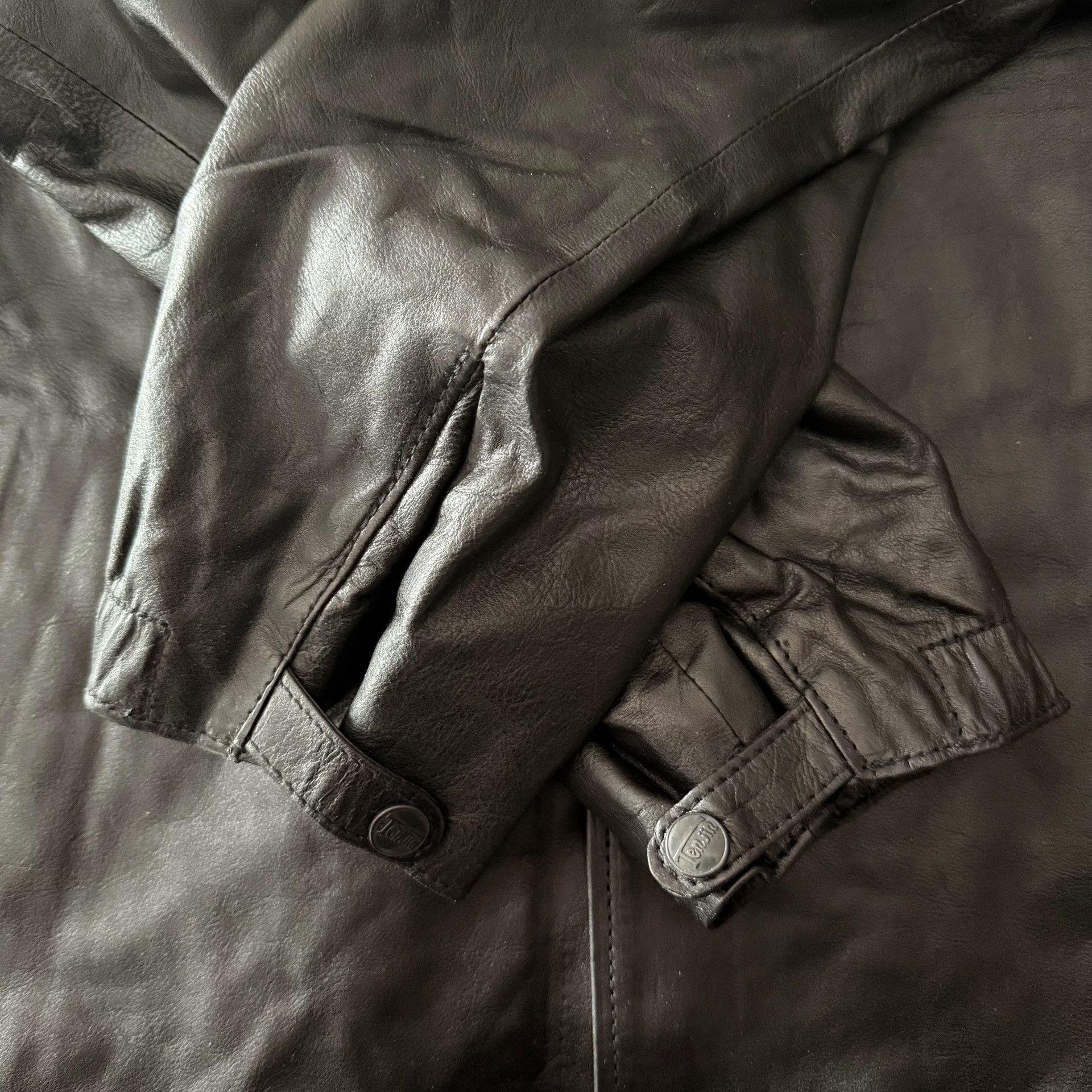 Japanese Brand Tenjin Sj01 Tochigi Cowhide Coach Jacket Size US XXS / EU 40 - 6 Thumbnail