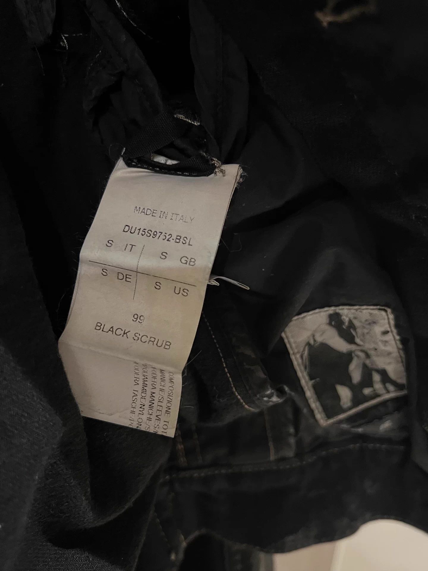 Rick Owens Rick Owens DRKSHDW Slave Waxed Lth Sleeve Denim S Size US S / EU 44-46 / 1 - 7 Thumbnail