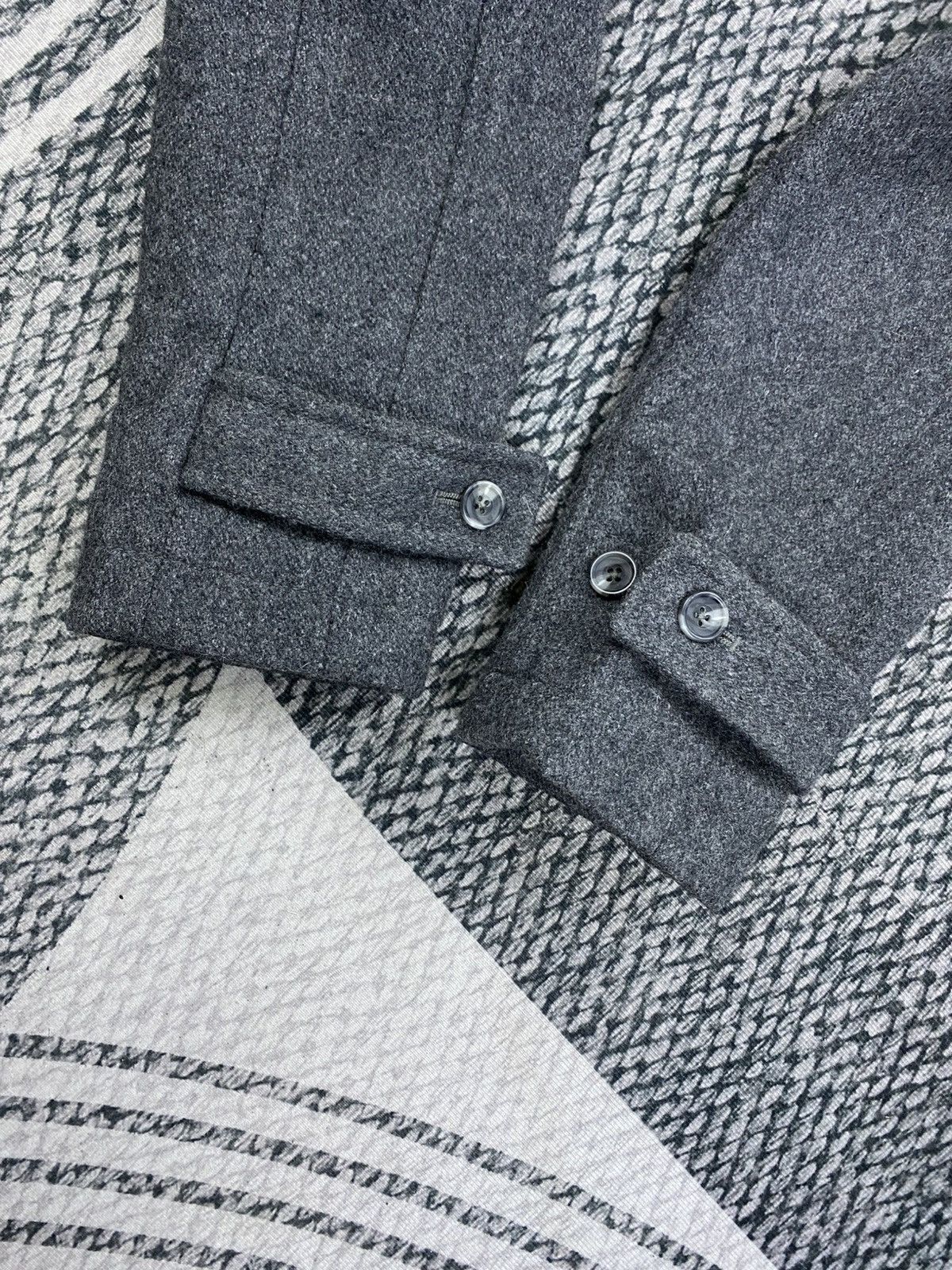 Japanese Brand Vintage A.S.M Wool Toggle Closure Duffle Coat Parka Size US M / EU 48-50 / 2 - 9 Thumbnail