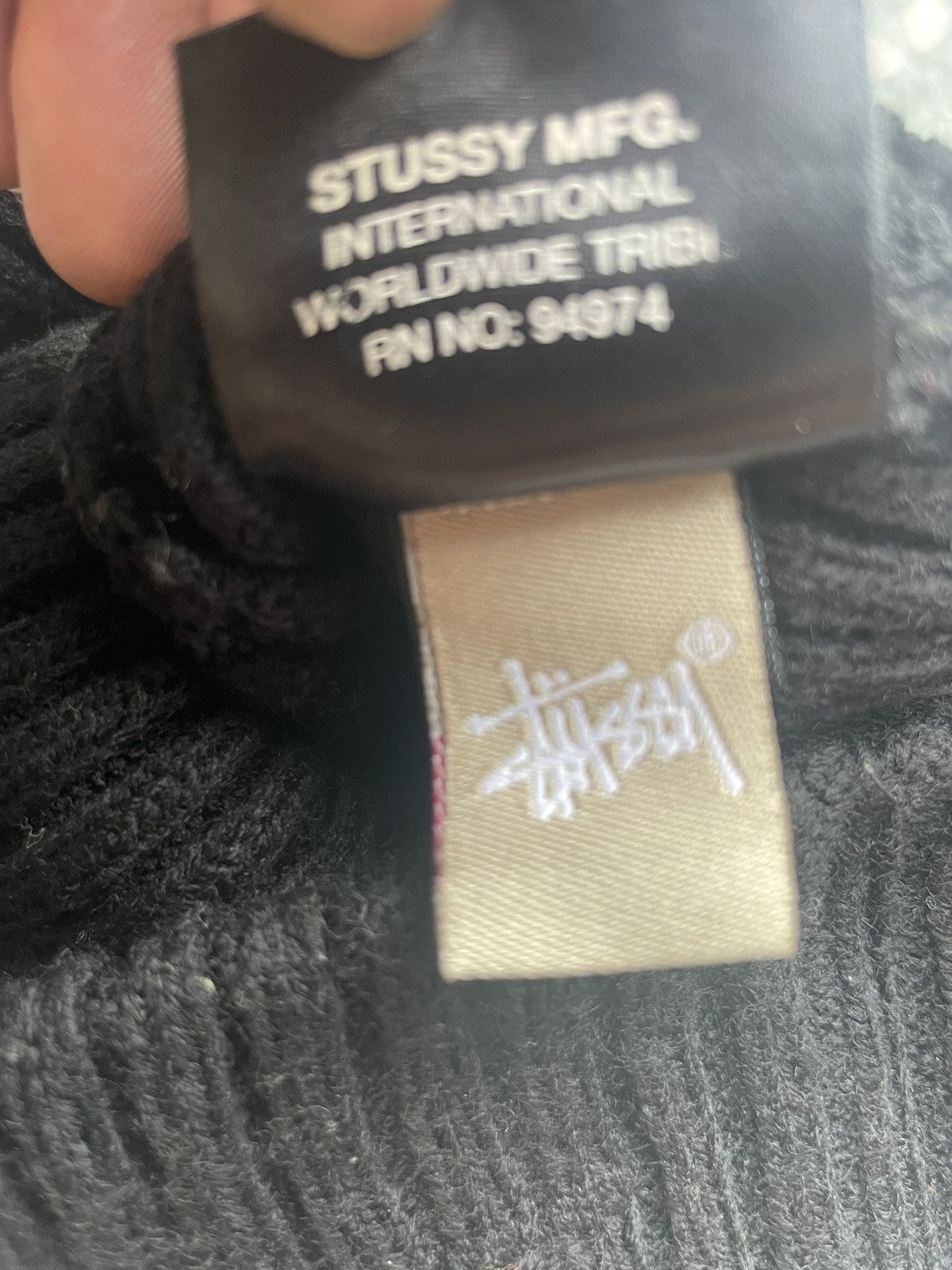 Stussy × Vintage Stussy International Beanie Size ONE SIZE - 7 Thumbnail