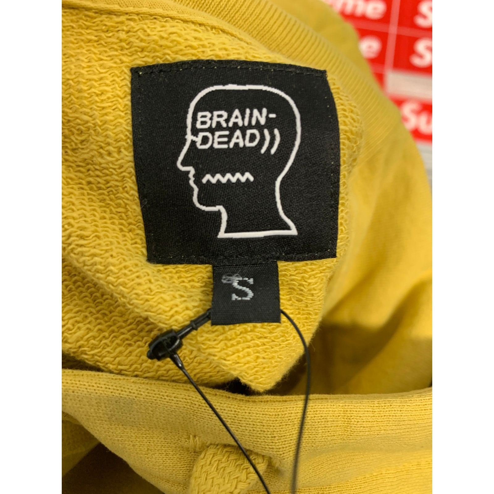 Brain Dead Braindead Yellow Graphic Hoodie Size Small NEW SHIPS NOW Size US S / EU 44-46 / 1 - 3 Thumbnail