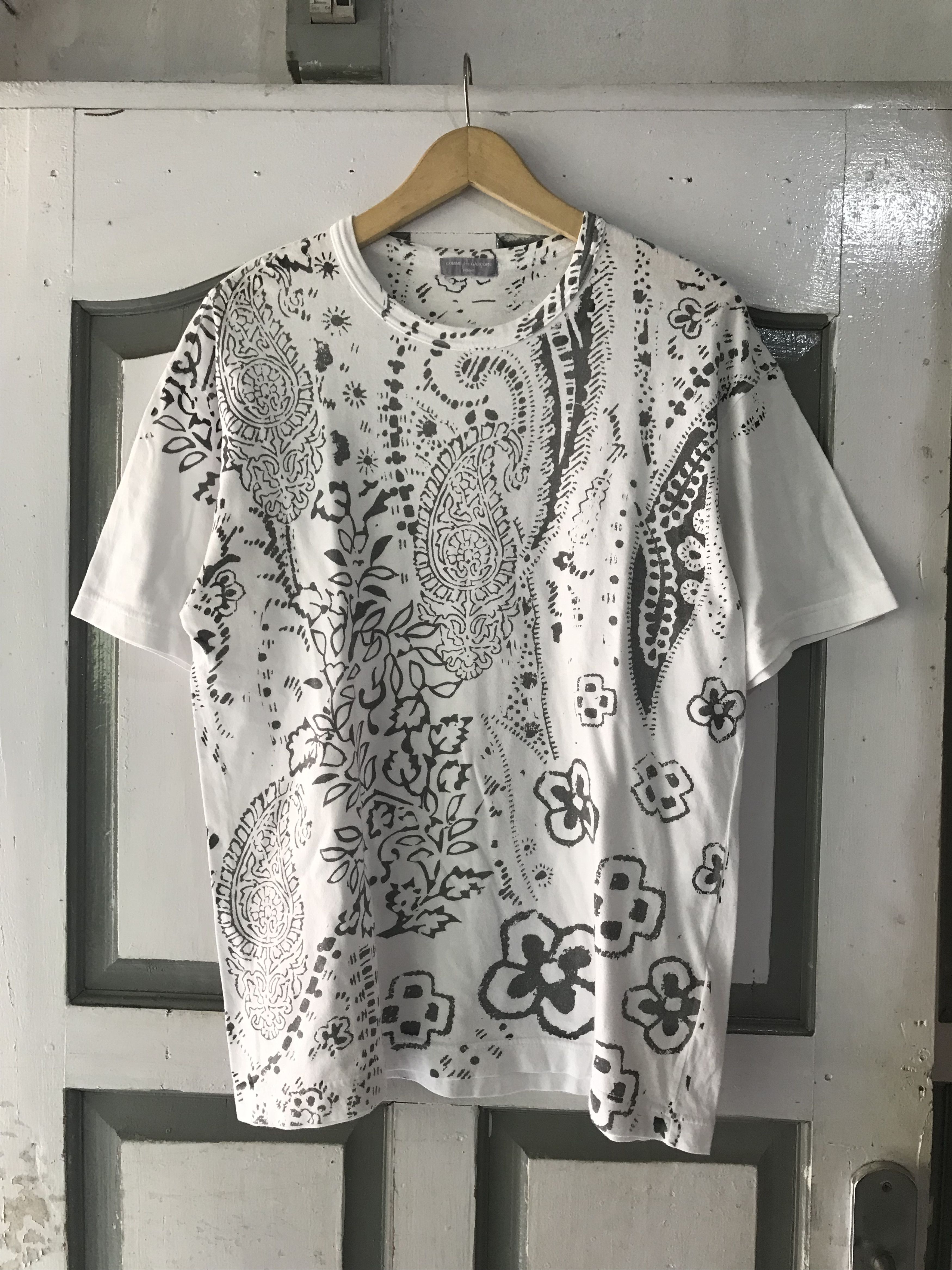 Comme des Garcons × Comme des Garcons Homme × Comme des Garcons Homme Plus Comme Des Garcons Homme AD2003 Printed Tshirt Size US L / EU 52-54 / 3 - 1 Thumbnail
