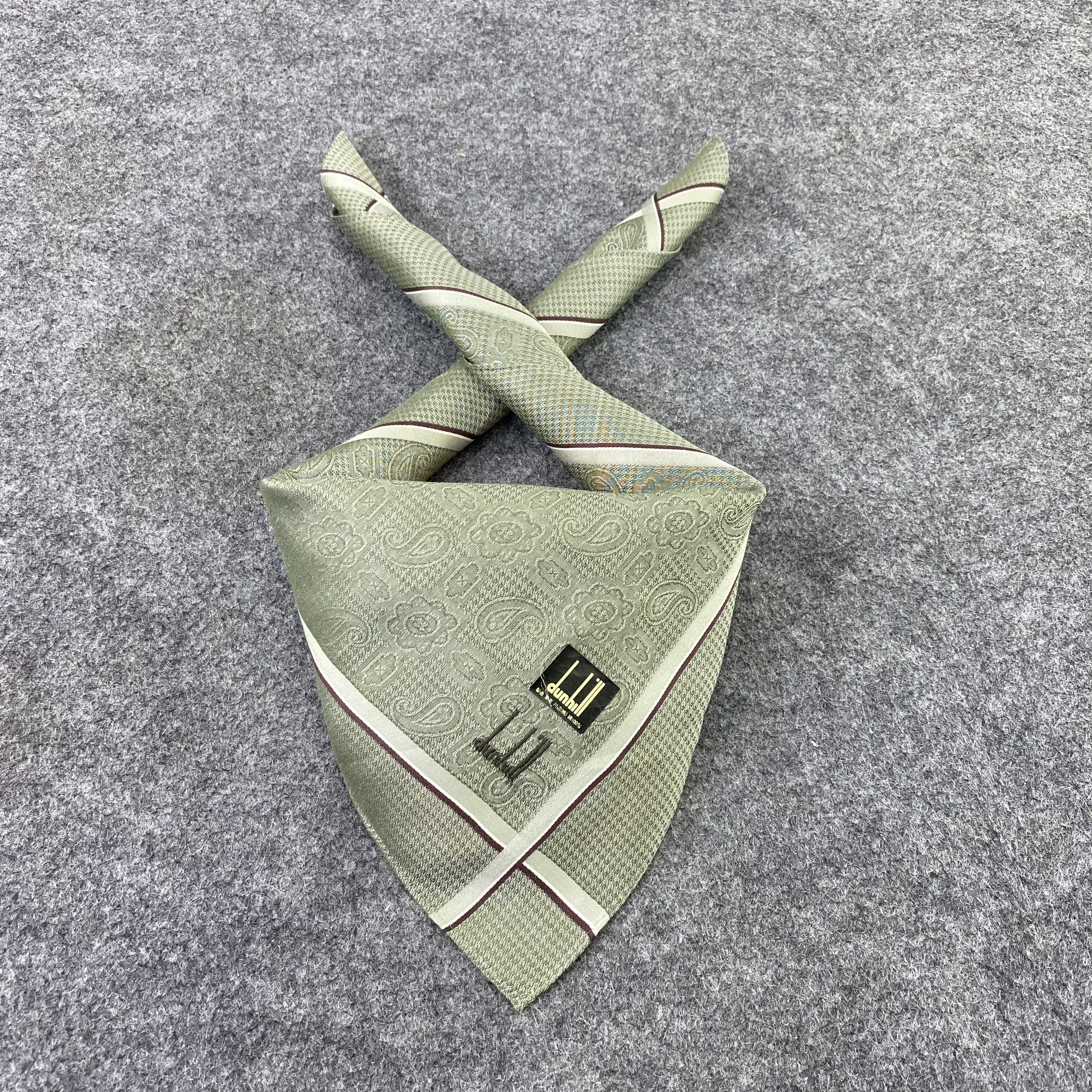 Alfred Dunhill Alfred Dunhill Paislee Handkerchief/Bandana/Neckerchief-B515 Size ONE SIZE - 2 Thumbnail