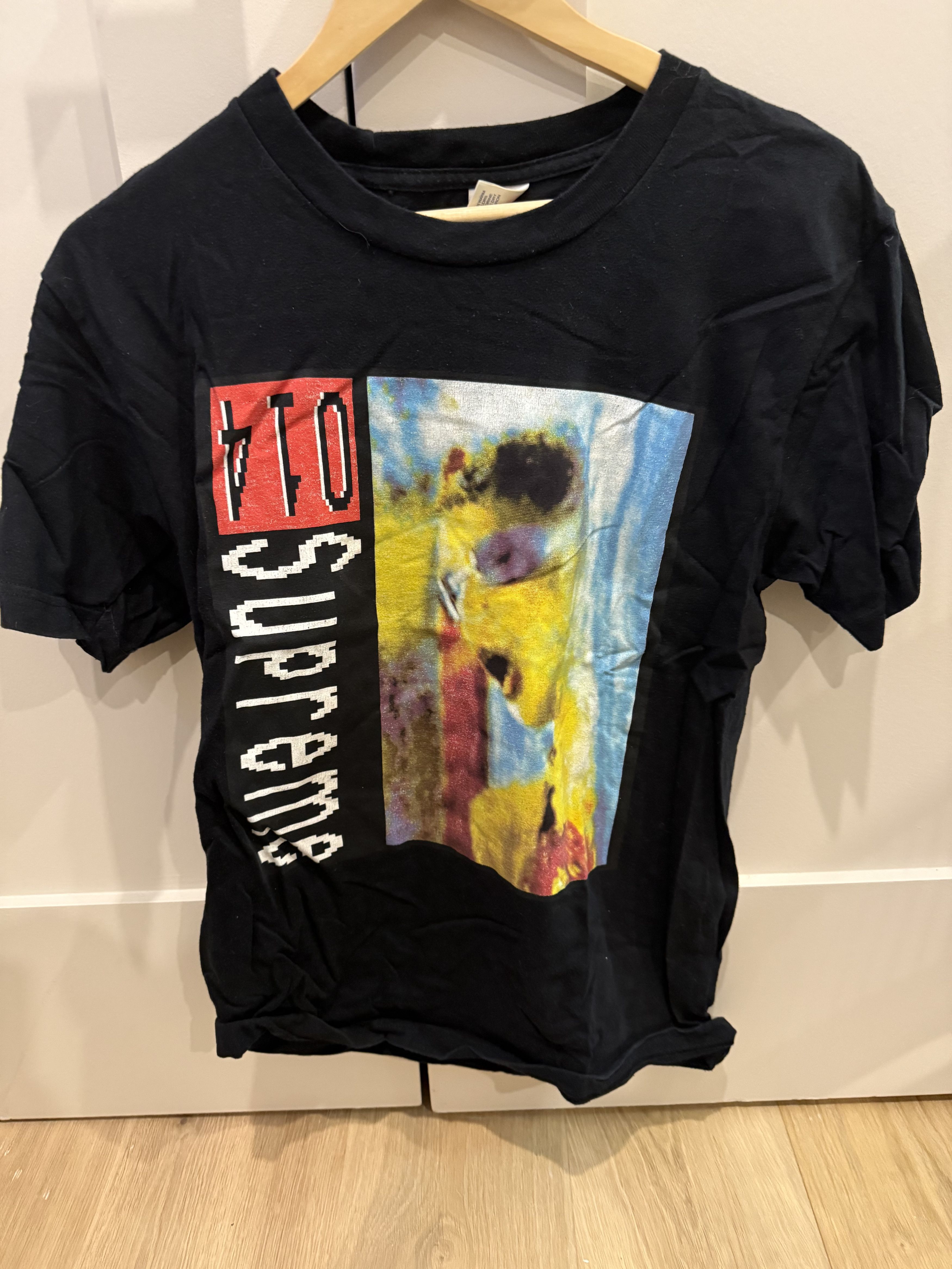 Supreme Supreme Industrial Tee Black FW14 Size US M / EU 48-50 / 2 - 1 Thumbnail