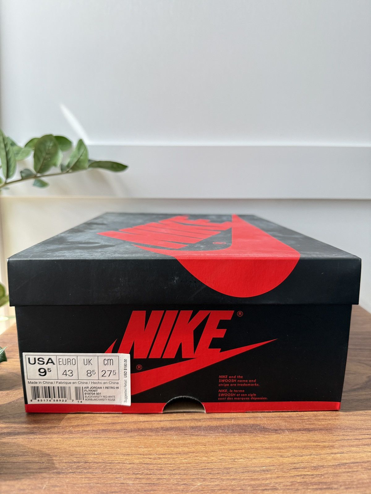 Jordan Brand Jordan 1 High Bred Flyknit Size US 9.5 / EU 42-43 - 12 Thumbnail