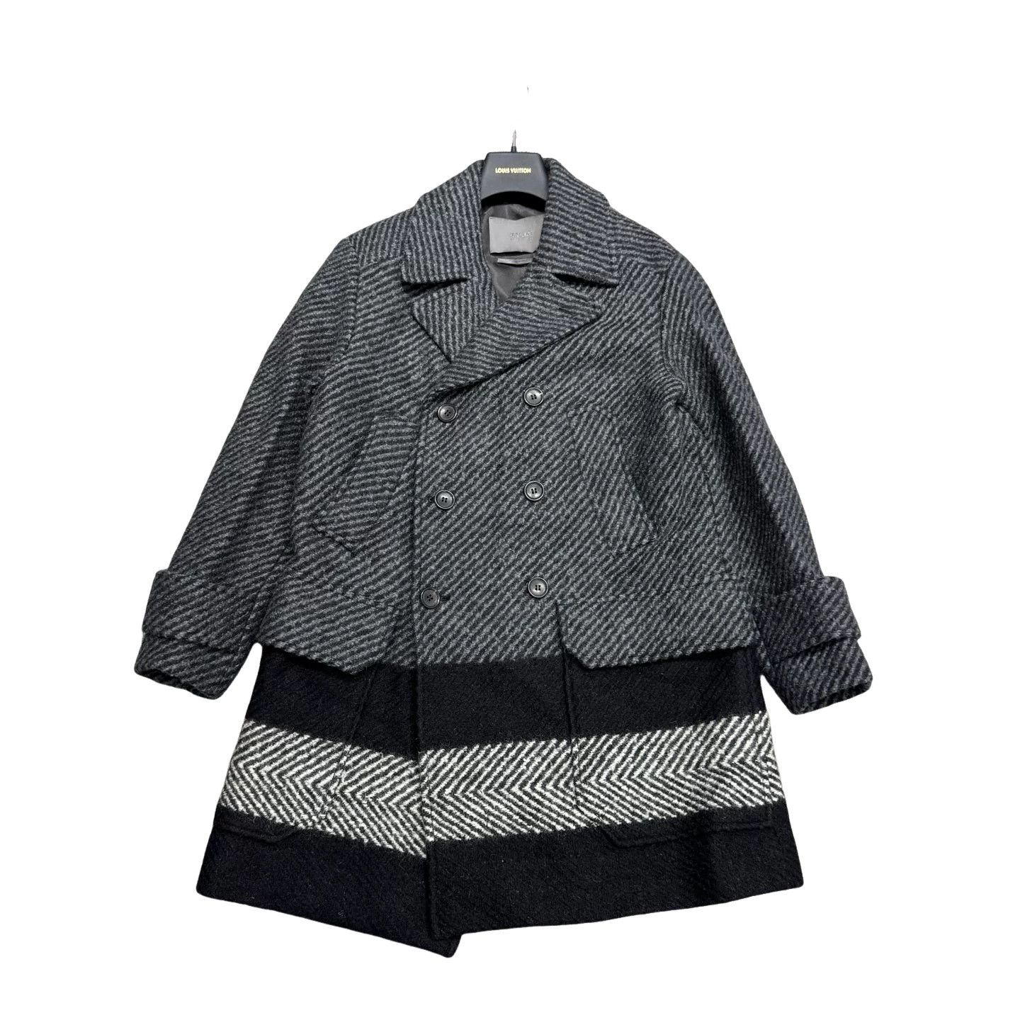 Bally Bally Patterned Wool Heavy Coat Size S Size US S / EU 44-46 / 1 - 1 Thumbnail