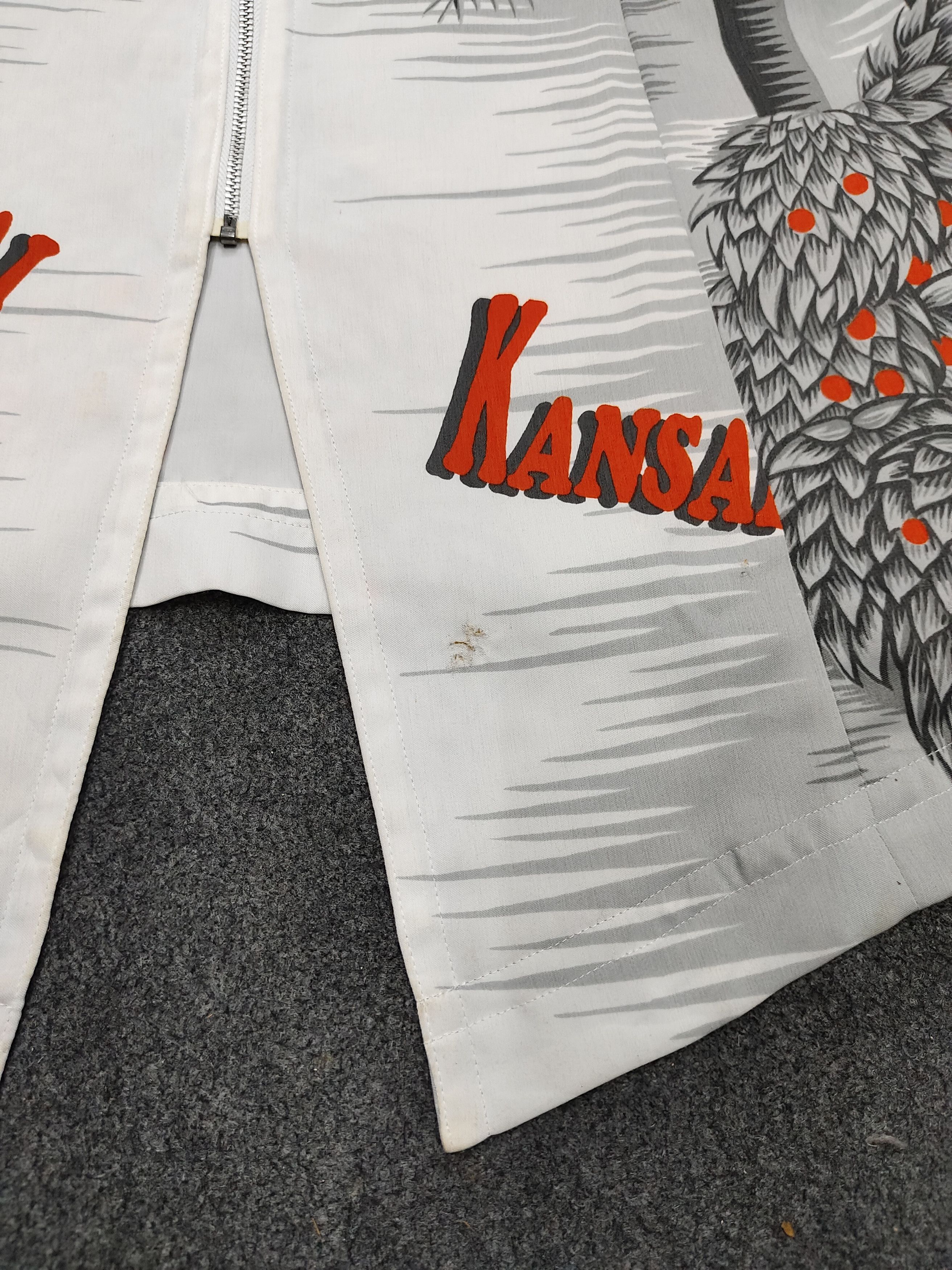 Kansai Yamamoto 90s Kansai Yamamoto- Archive Summer Sunset Art Zip Shirt Size US M / EU 48-50 / 2 - 5 Thumbnail