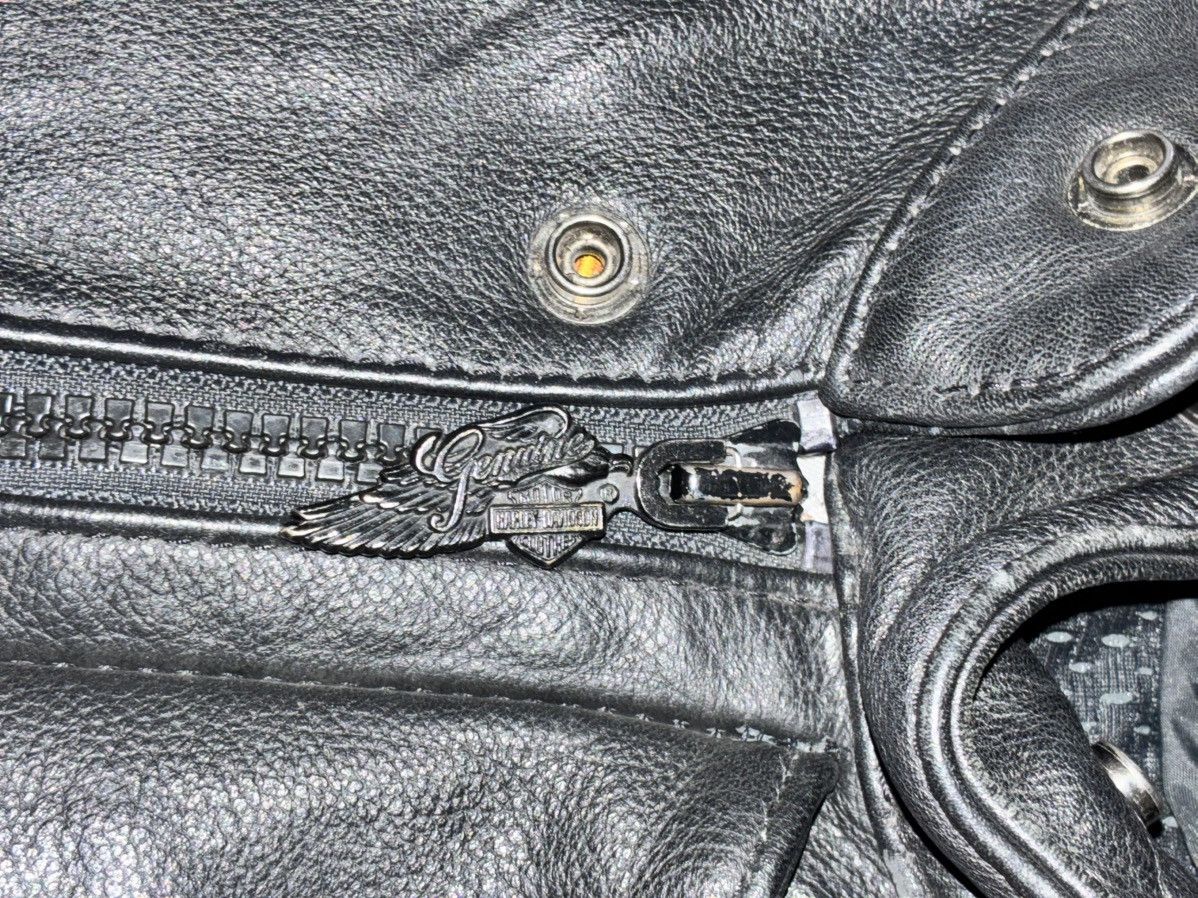 Harley Davidson Harley Davidson motorcycle jacket premium leather jacket Size US M / EU 48-50 / 2 - 3 Thumbnail