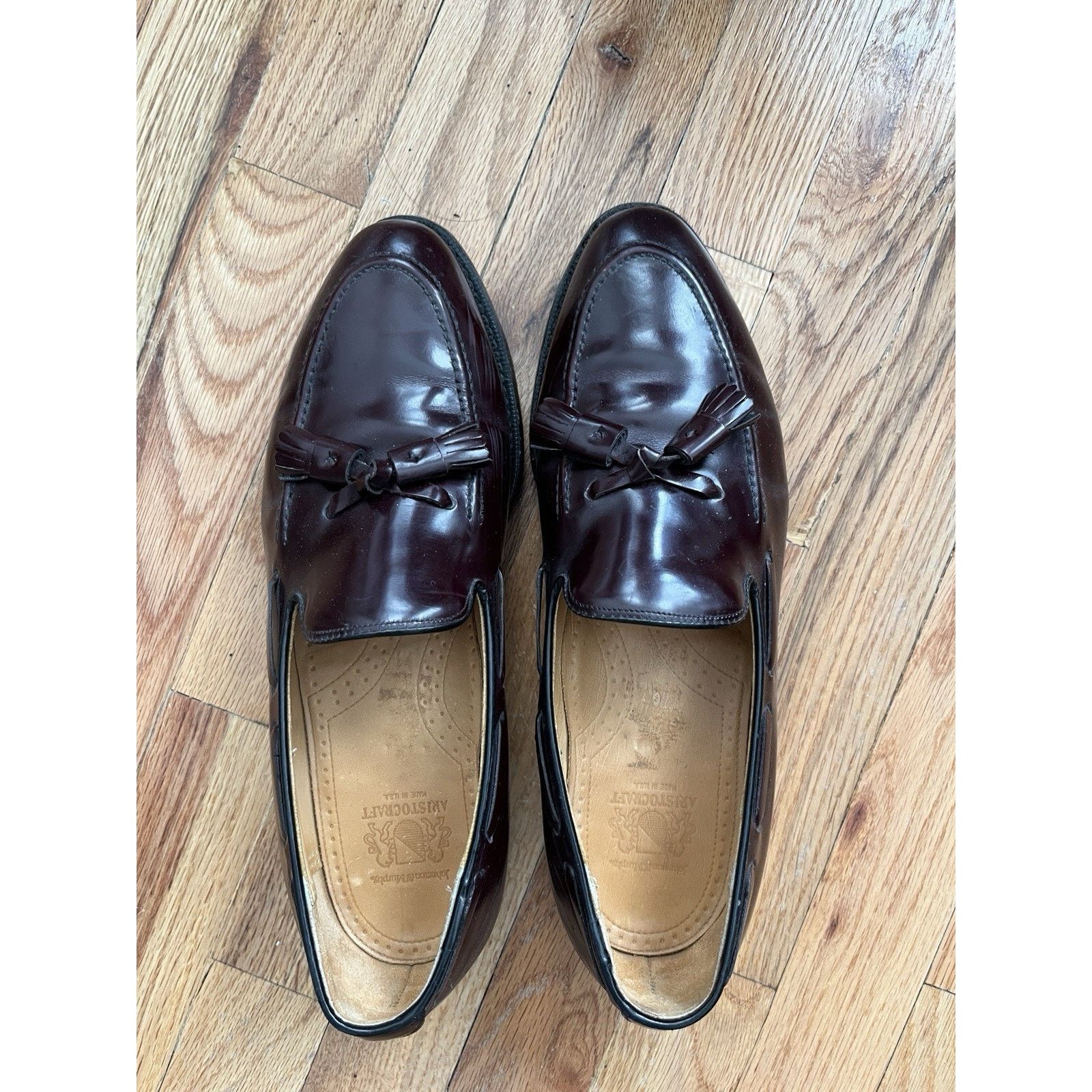Johnston & Murphy Sz 9.5 JOHNSTON & MURPHY ARISTOCRAFT 