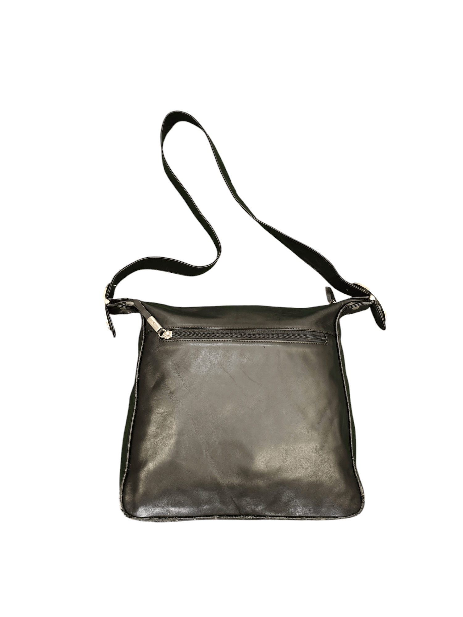 Genuine Leather Vintage Francesco Biasia Italy Patina Leather Shoulder Bag Size ONE SIZE - 5 Thumbnail