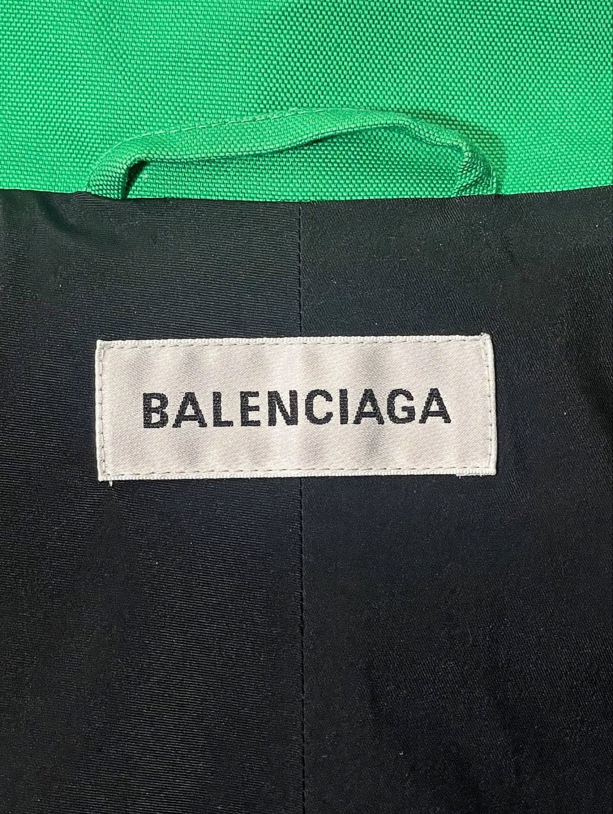Balenciaga FW16 Green Swing Parka Size US M / EU 48-50 / 2 - 7 Thumbnail
