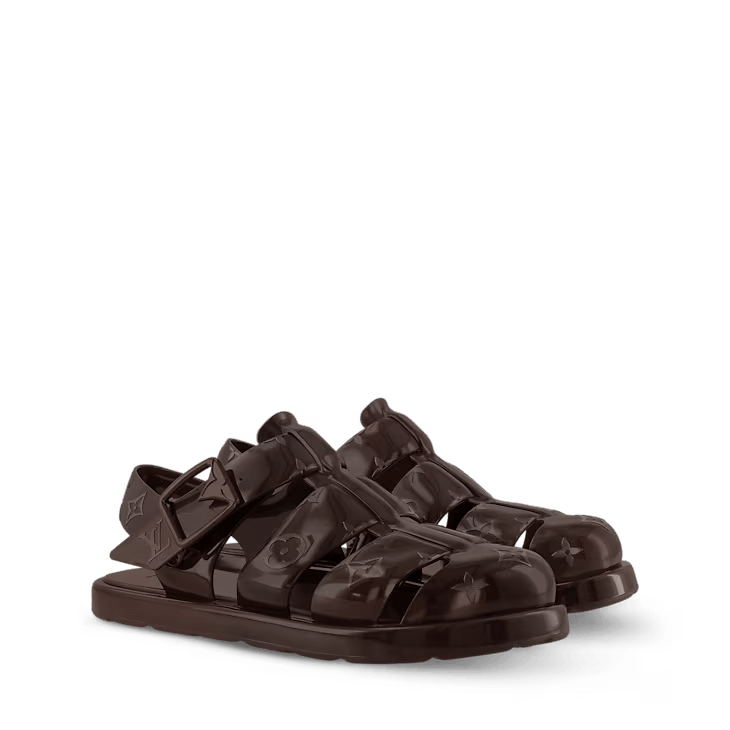 Louis Vuitton LV Venice Sandals Size US 7 / EU 40 - 2 Thumbnail