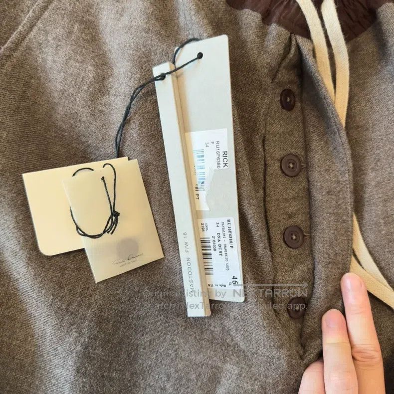 Rick Owens RICK OWENS size XS Wool trousers Size US 27 - 8 Thumbnail