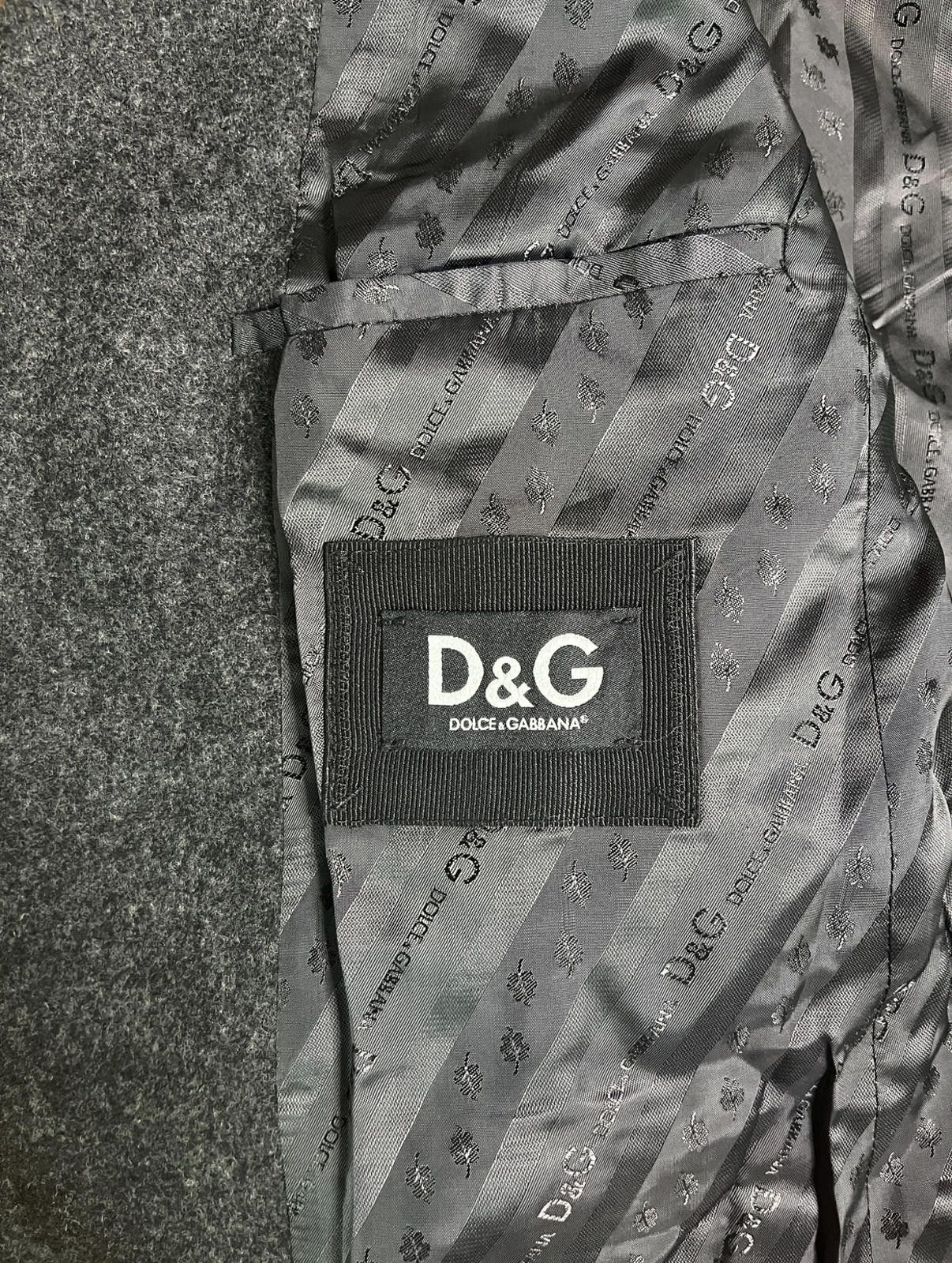 Dolce & Gabbana Dolce & Gabbana D&G Wool Cashmere Patchwork Blazer 48 Size 38R - 9 Thumbnail