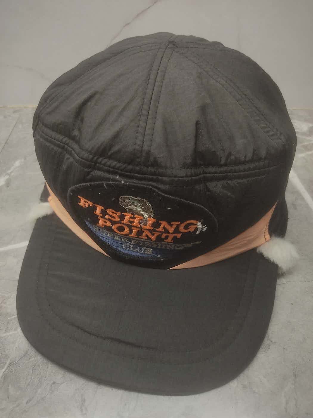 Japanese Brand Vintage Fishing Point Earflap Cap Hat Size ONE SIZE - 1 Thumbnail
