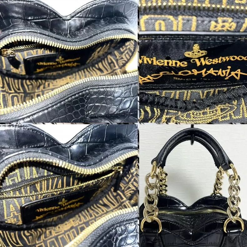Vivienne Westwood Vivienne Westwood size os Middle-aged crocodile skin love b Size ONE SIZE - 7 Thumbnail