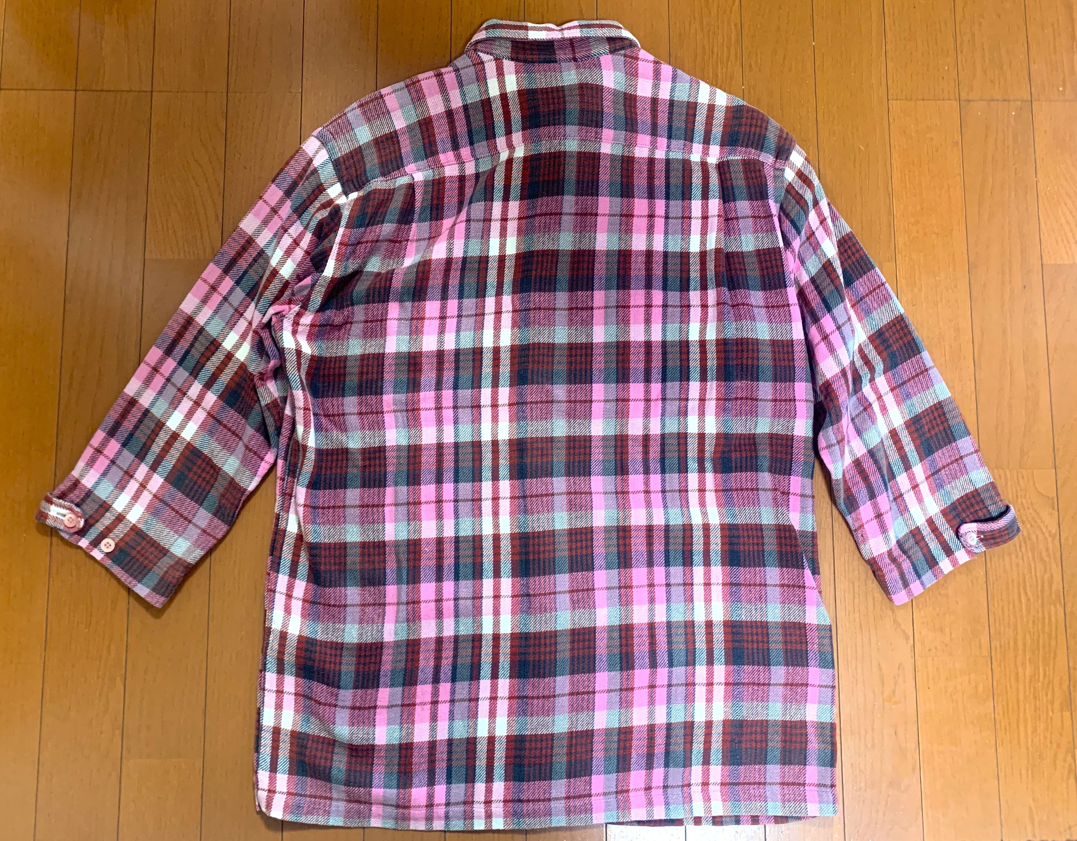 Needles Needles by Nepenthes 3/4 sleeve plaid shirt, size M Size US M / EU 48-50 / 2 - 6 Thumbnail