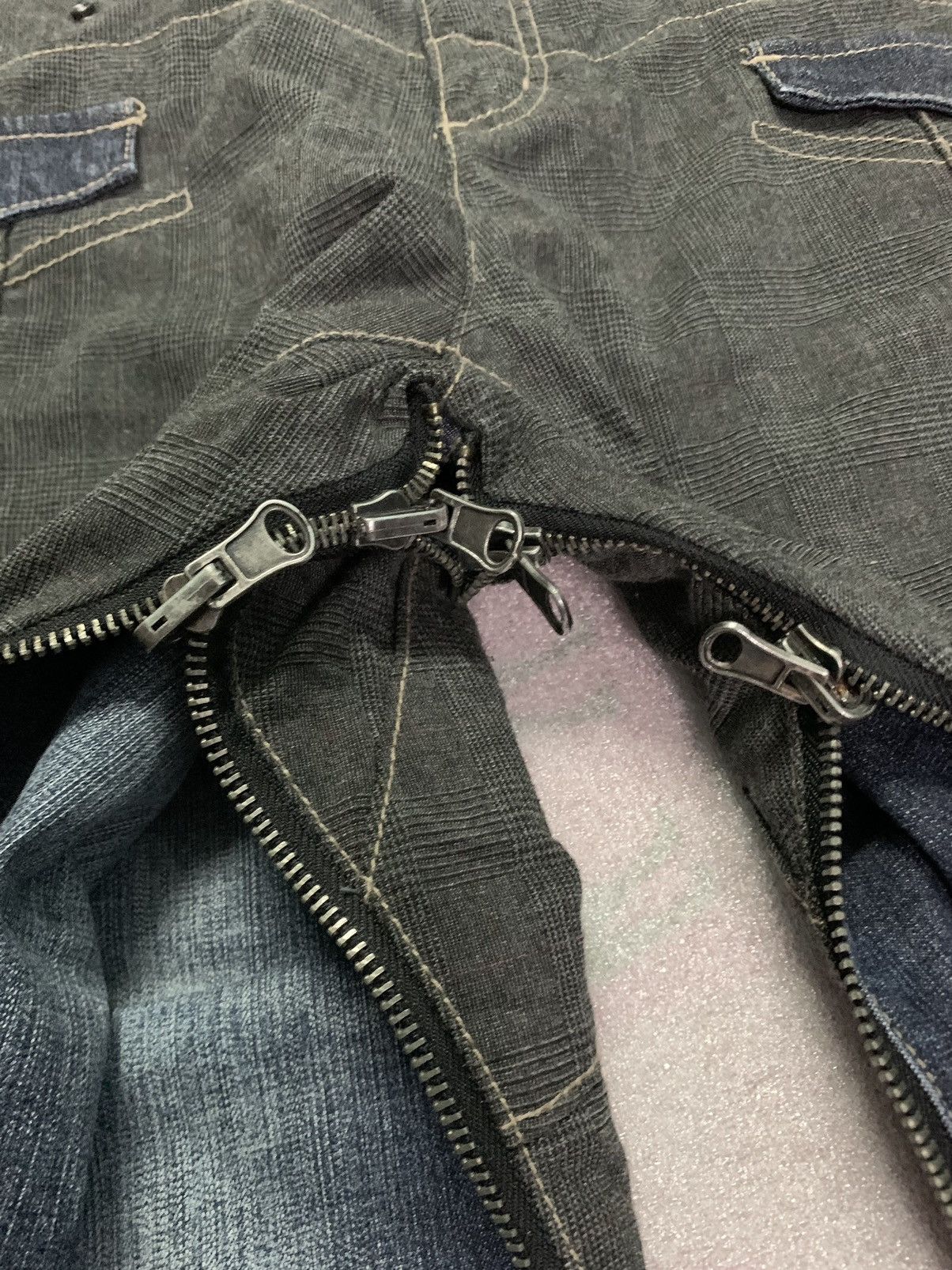 Japanese Brand × PPFM PPFM Anarchy Denim Reversible Size US 34 / EU 50 - 9 Thumbnail