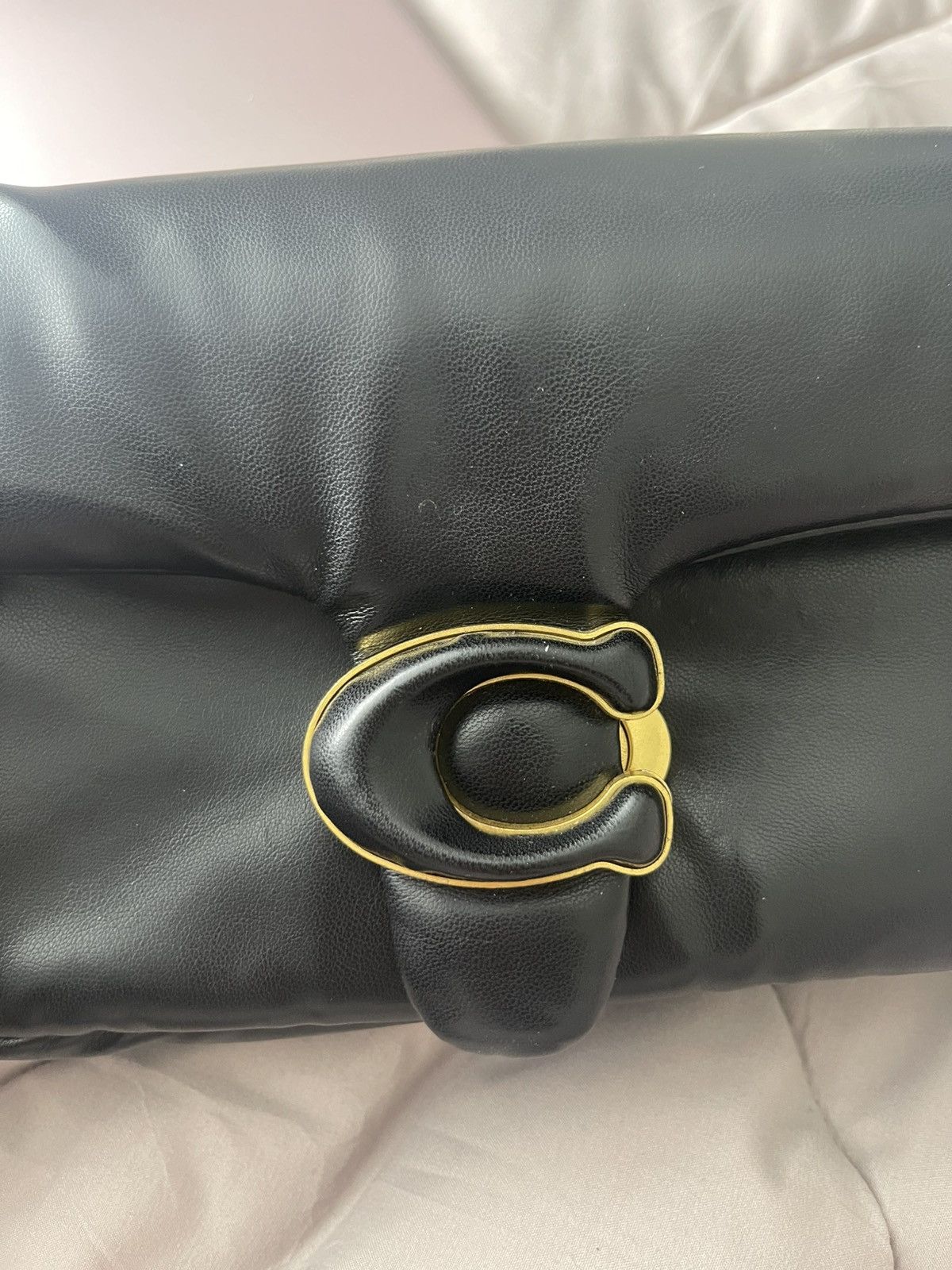 Coach Coach Pillow Tabby 26 Black Leather Shoulder Bag Size ONE SIZE - 3 Thumbnail
