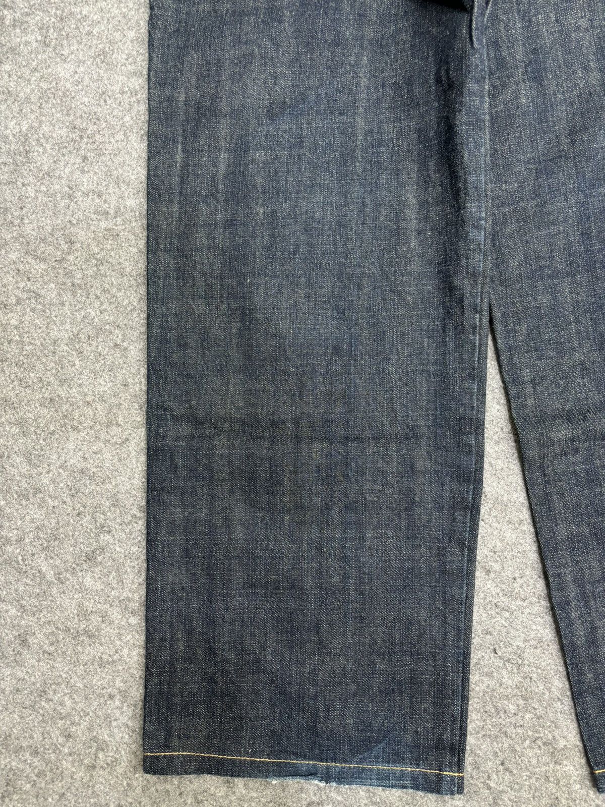 Designer 💥BAGGY💥Rare JUVENILE DELINQUENT X JAPAN BLUE Denim F549 Size US 37 - 12 Thumbnail