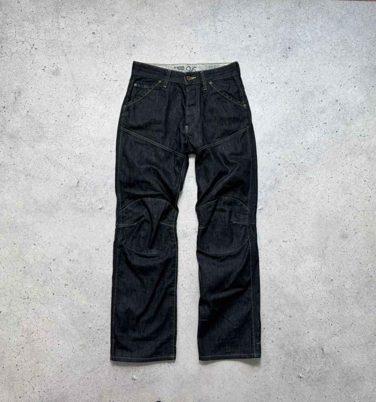 G-Star × Japanese Brand G Star Raw Denim Cargo Pants Workwear 96 31x32 Size US 32 / EU 48 - 1 Thumbnail