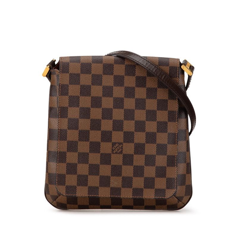 Louis Vuitton Louis Vuitton Louis Vuitton Damier Musette Salsa Long Shoulder Bag N51300 Brown PVC Leather Canvas Crossbody Bag N51300 in Very Good Condition Size ONE SIZE - 1 Thumbnail