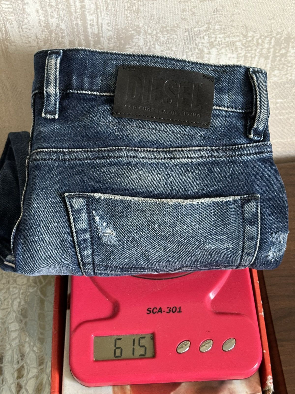 Diesel 🔥 Diesel Tepphar Vintage Denim Jeans Pants 29x34 Slim Skinny Size US 29 - 15 Thumbnail