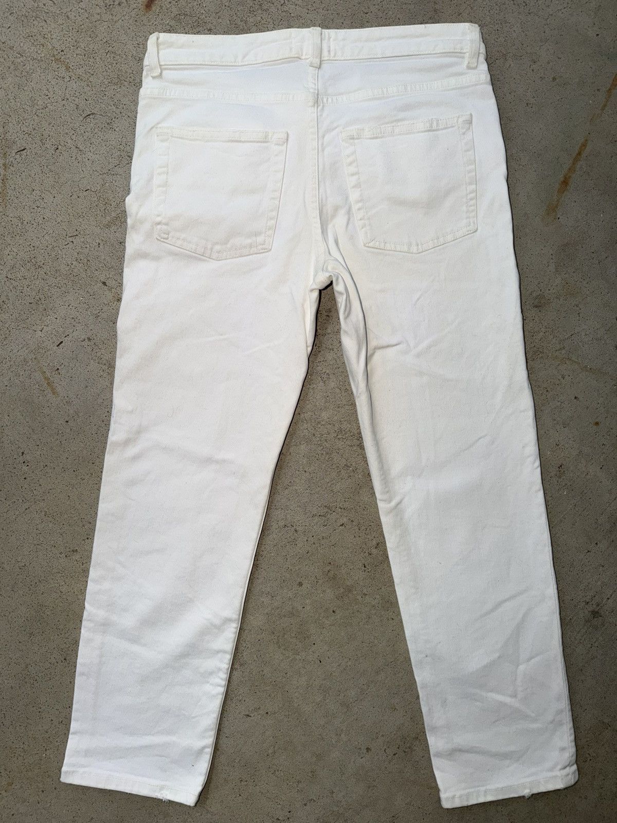 Acne Studios Lit White Vintage Jeans Size US 26 / EU 42 - 2 Thumbnail