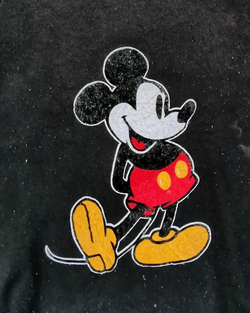 Disney × Mickey Mouse Vintage!!! Disney Mickey Mouse Big Logo Sweatshirt Size US M / EU 48-50 / 2 - 5 Thumbnail