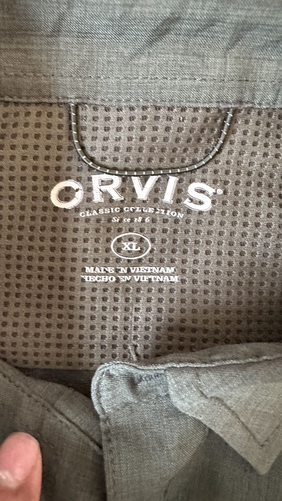 Orvis ORVIS CLASSIC COLLECTION SHIRT Size US XL / EU 56 / 4 - 6 Thumbnail