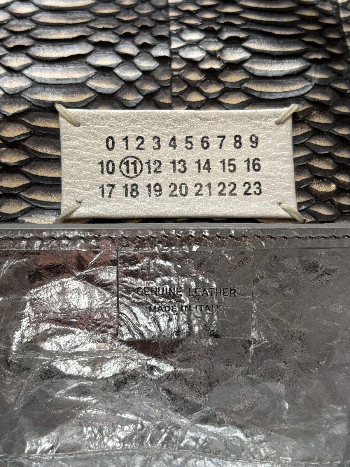 Maison Margiela Maison Margiela｜AW2016 Snakeskin Small Square Bag Size ONE SIZE - 9 Thumbnail