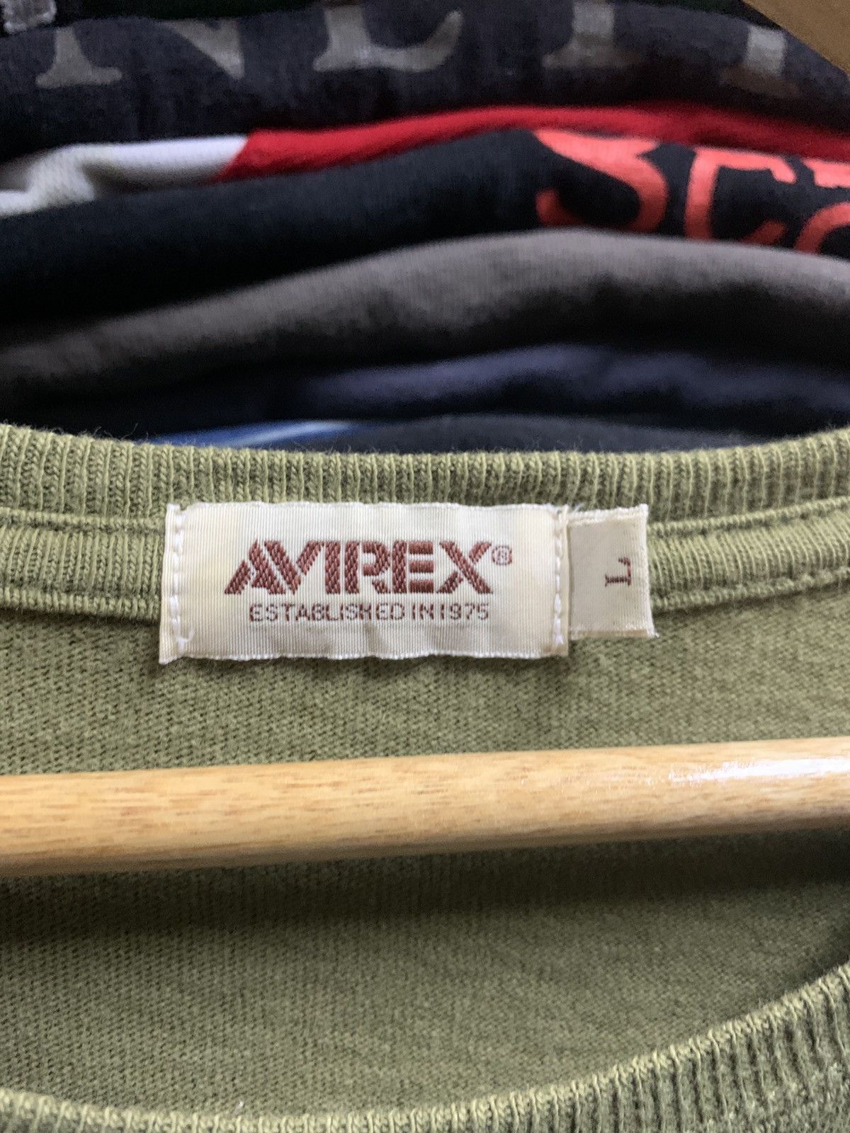 Avirex × Vintage Vintage Avirex “Sky Lanes P-39 Unlimited” Shirt Size US L / EU 52-54 / 3 - 9 Thumbnail
