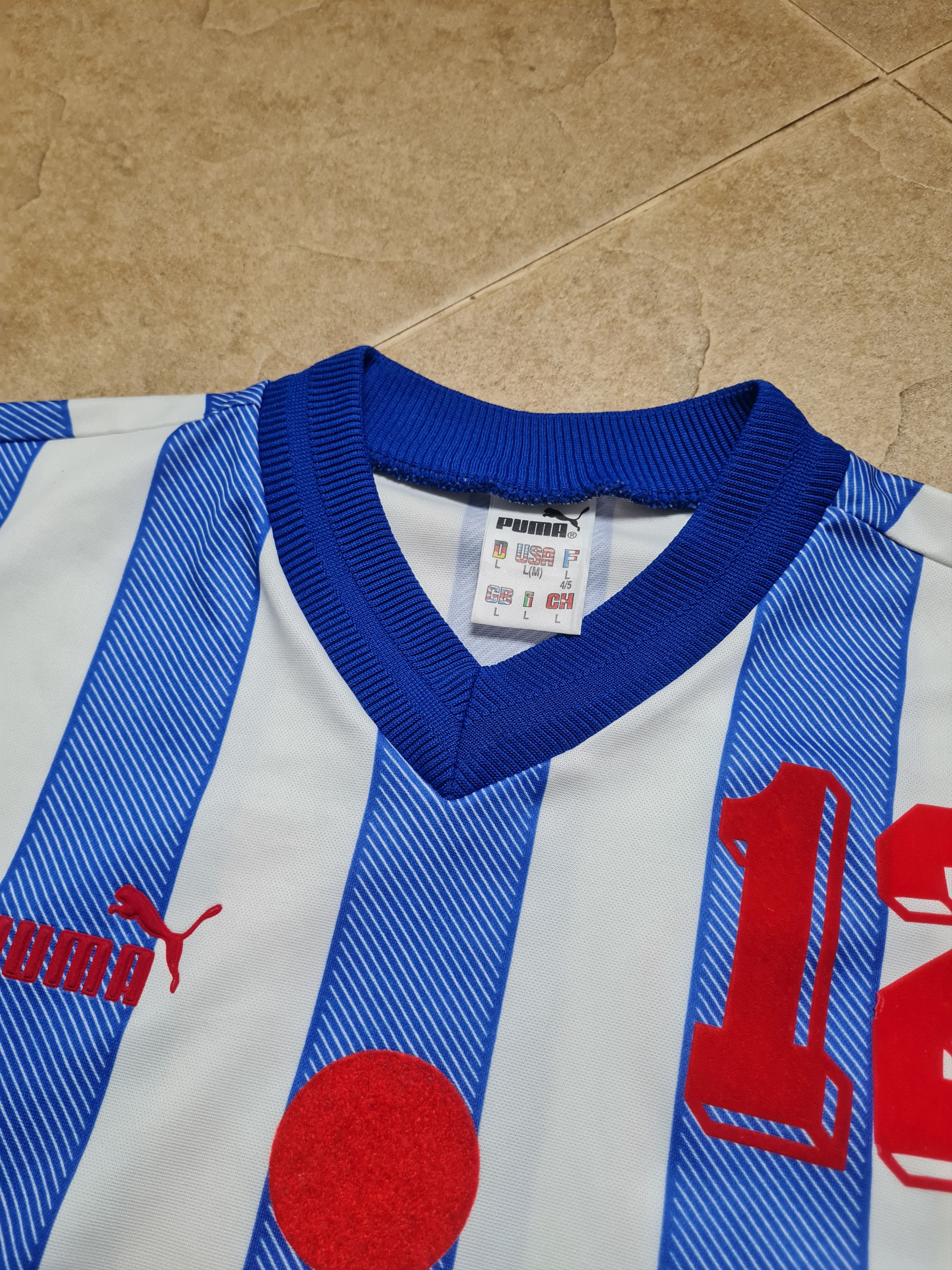 Puma Football Jersey Puma1980-1990x Soocer Rare Archive T-Shirts Size US L / EU 52-54 / 3 - 12 Thumbnail