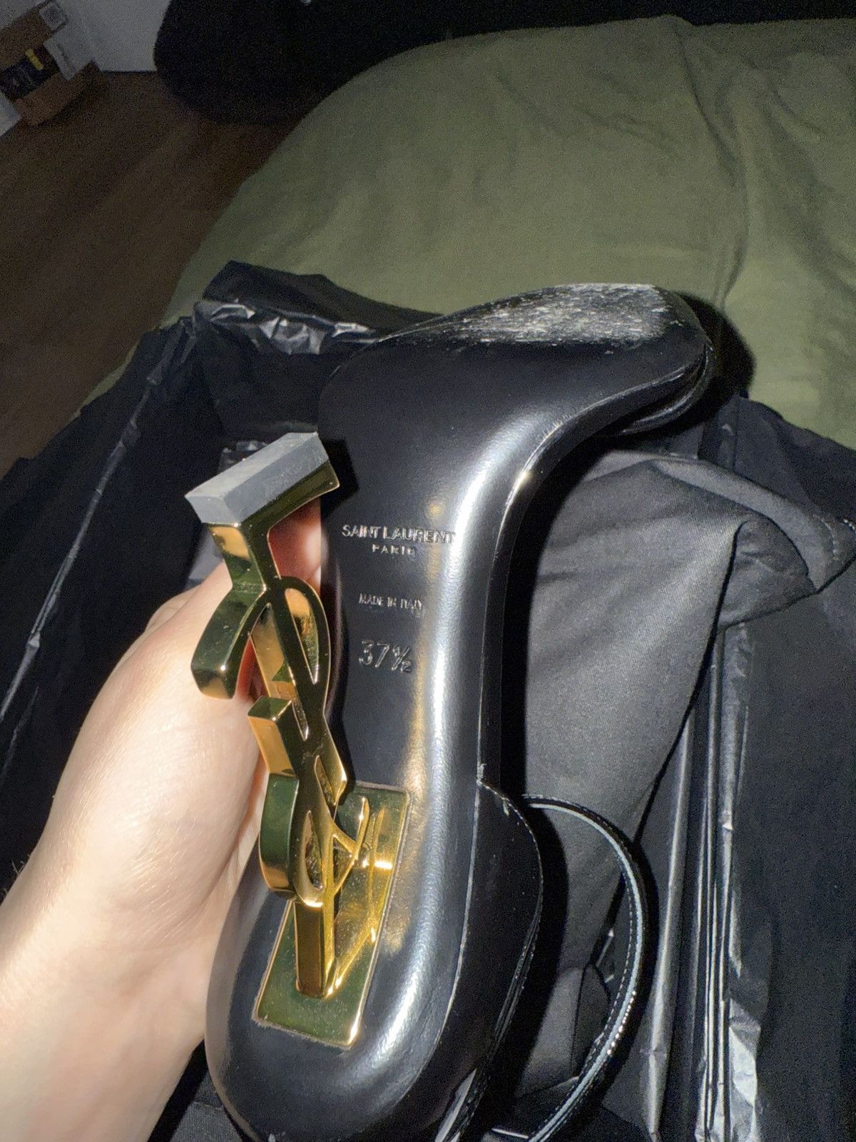Yves Saint Laurent Opyum 110 heels Size US 7.5 / IT 37.5 - 6 Thumbnail