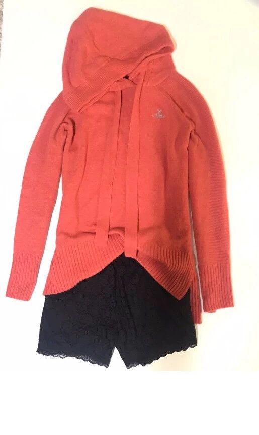 Vivienne Westwood Vivienne Westwood Red Hooded Sweater - dmc Size US S / EU 44-46 / 1 - 1 Thumbnail