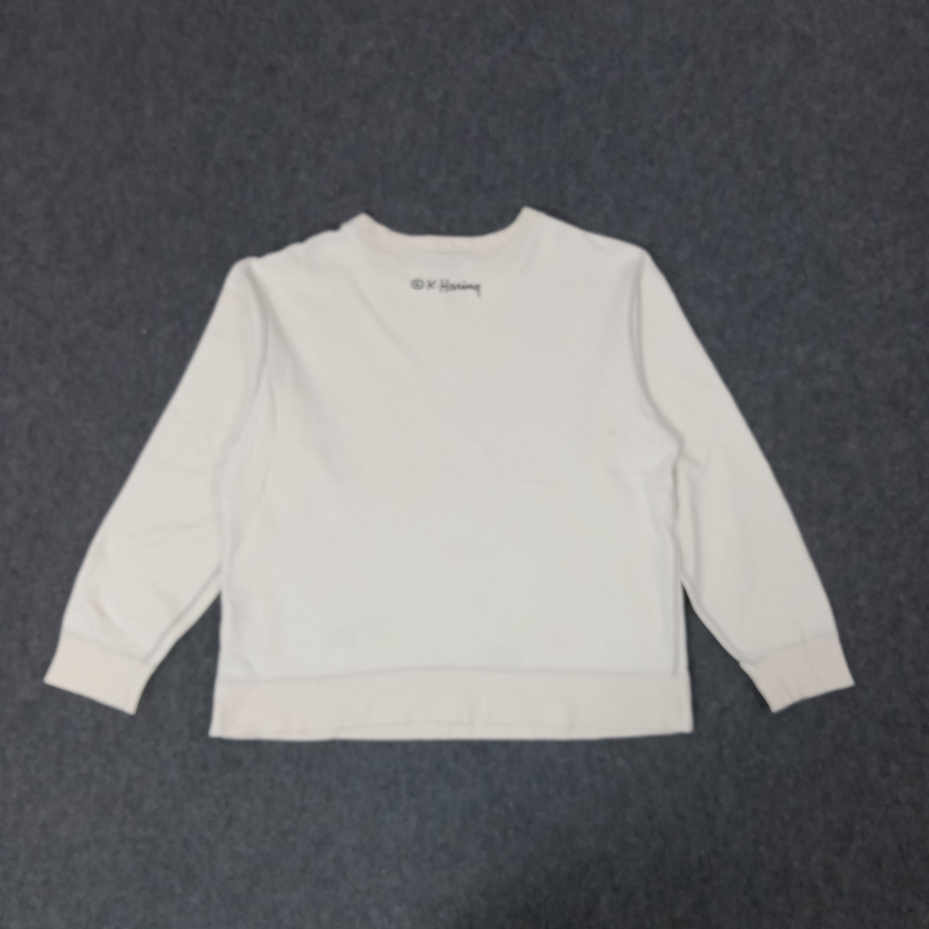 Keith Haring × Vintage Keith Haring American Artists Promo Sweatshirt Size US L / EU 52-54 / 3 - 5 Thumbnail